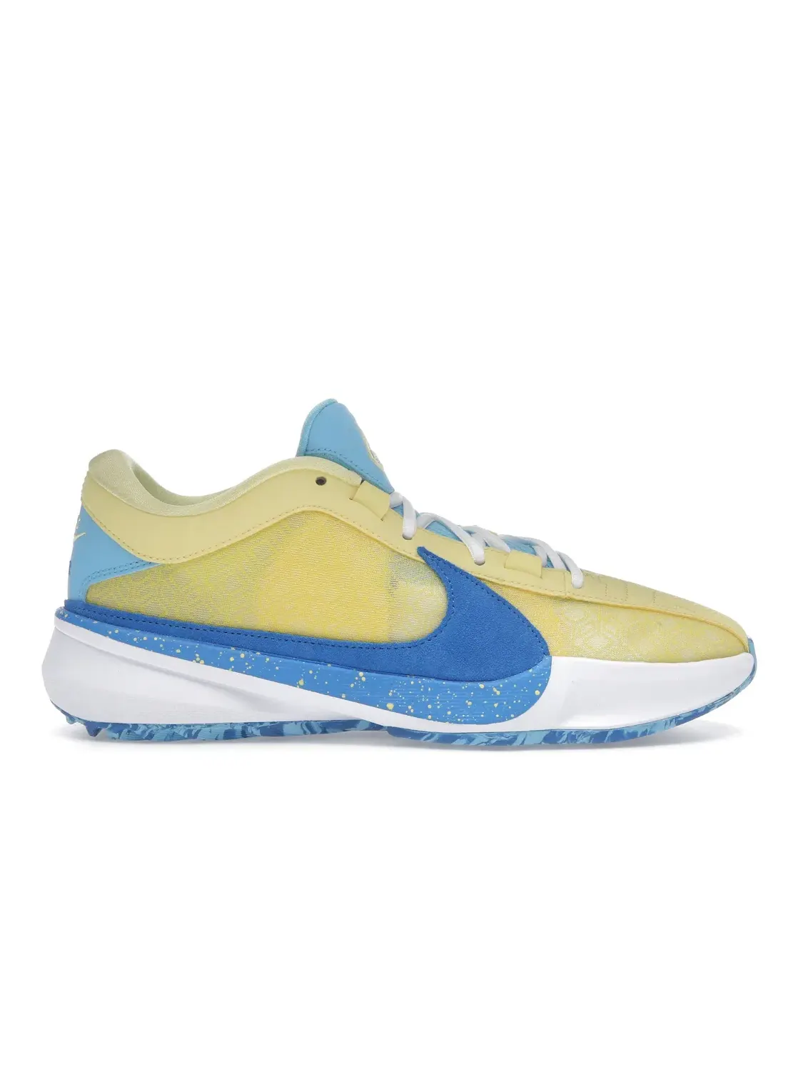 Мужские кроссовки для баскетбола Nike Zoom Freak 5 — изображение 1 из 4, черный///синий