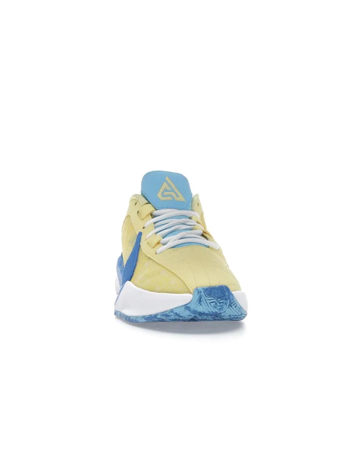 Мужские кроссовки для баскетбола Nike Zoom Freak 5 — изображение 2 из 4, черный///синий