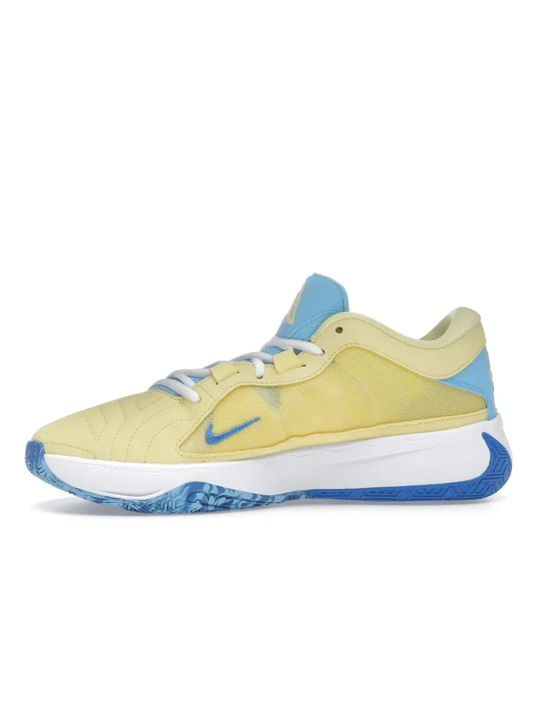 Мужские кроссовки для баскетбола Nike Zoom Freak 5 — изображение 3 из 4, черный///синий