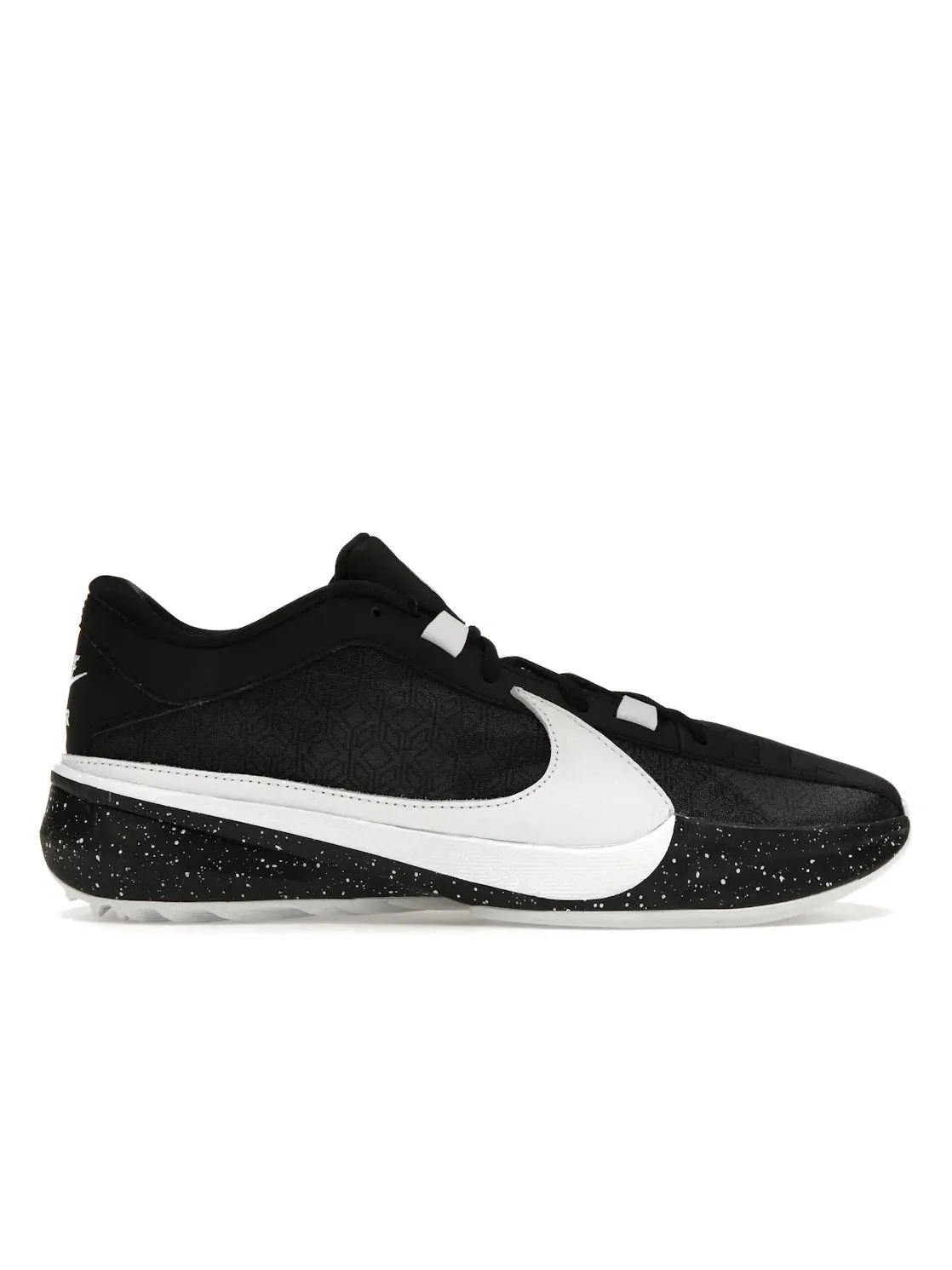 Мужские кроссовки для баскетбола Nike Zoom Freak 5 — изображение 1 из 4, черный/белый/платиновый