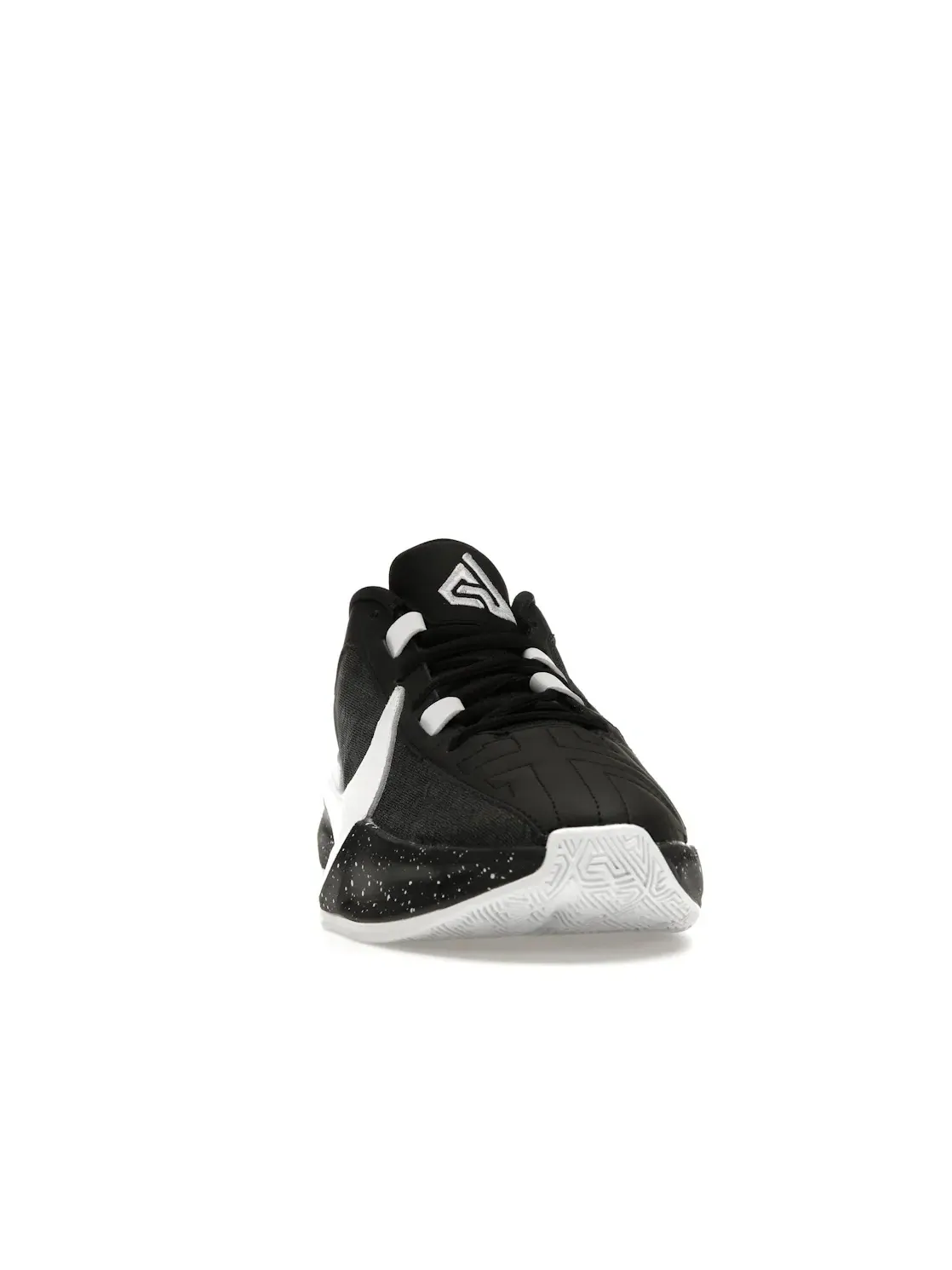 Мужские кроссовки для баскетбола Nike Zoom Freak 5 — изображение 2 из 4, черный/белый/платиновый