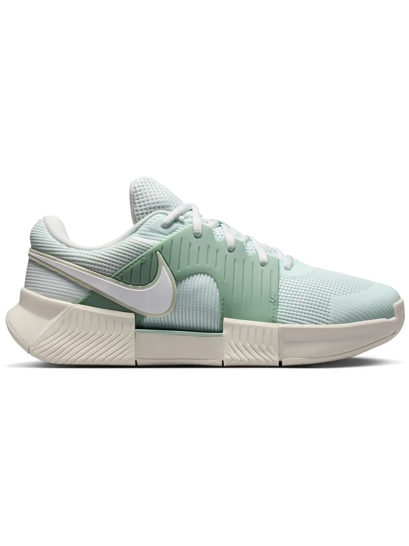 Женские кроссовки для игры в сквош Nike Zoom GP Challenge 1.5 HC — изображение 1 из 1, зеленый///белый