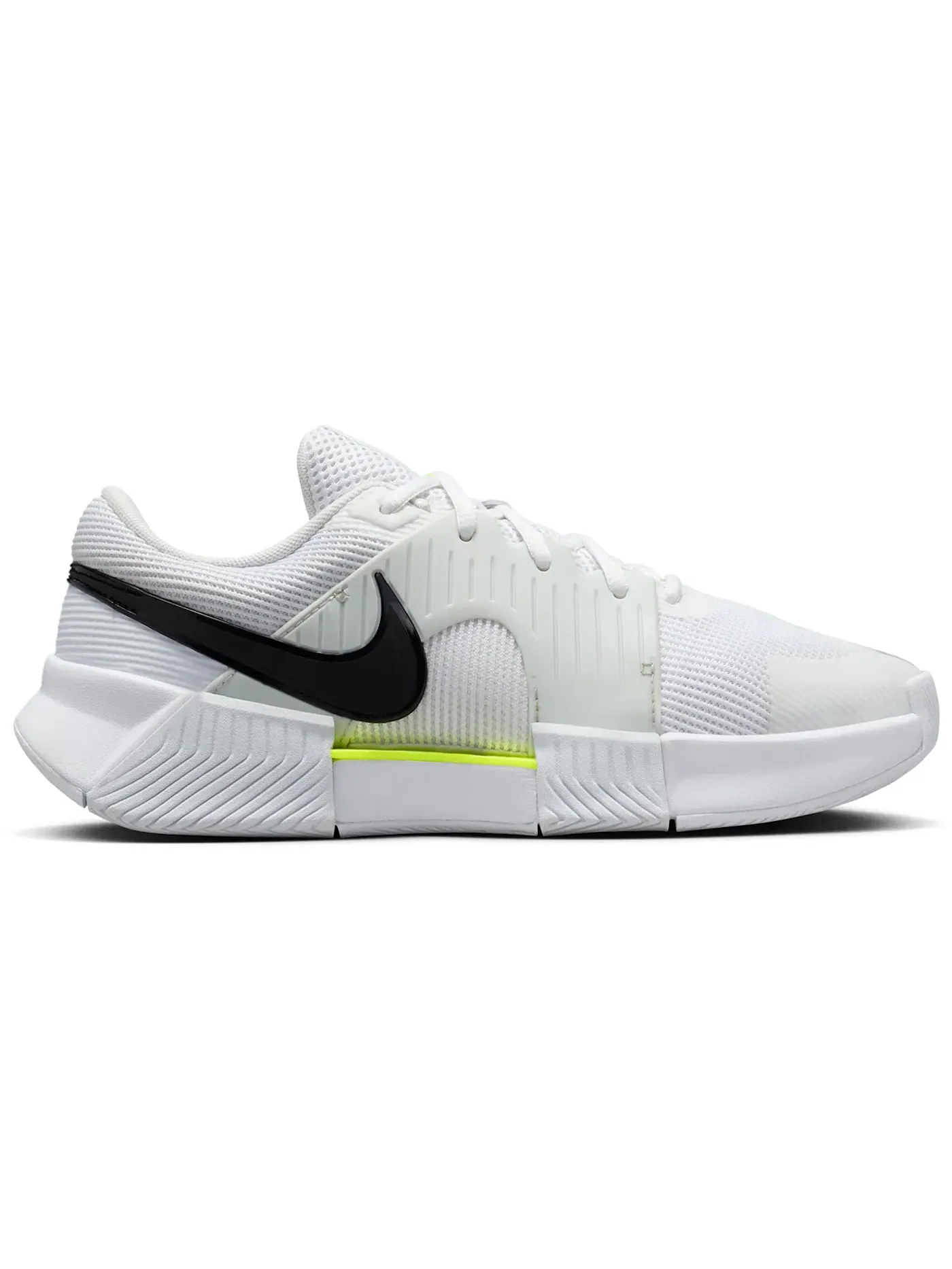 Женские кроссовки для игры в сквош Nike Zoom GP Challenge 1.5 HC — изображение 1 из 1, белый/платиновый//черный