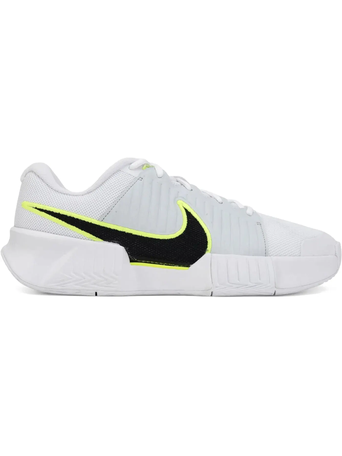 Мужские кроссовки для тенниса Nike Zoom GP Challenge Pro HC — изображение 1 из 1, белый/платиновый//черный
