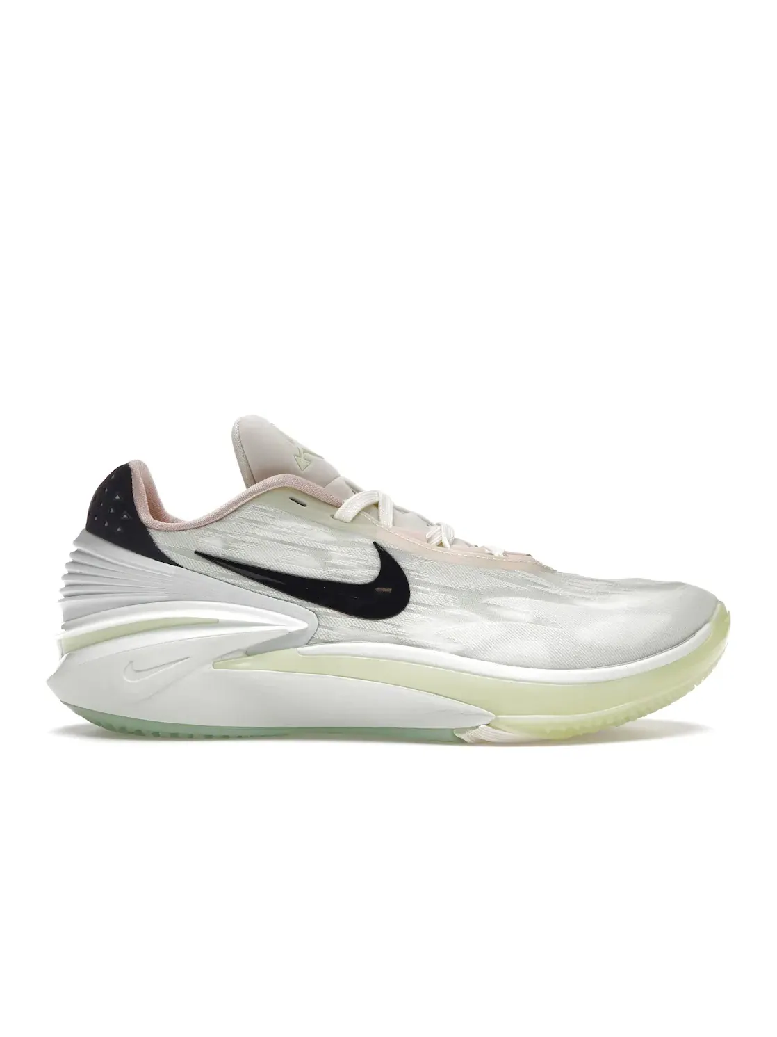 Мужские баскетбольные кроссовки с амортизацией Nike Zoom GT Cut 2 — изображение 1 из 4, оранжевый зеленый