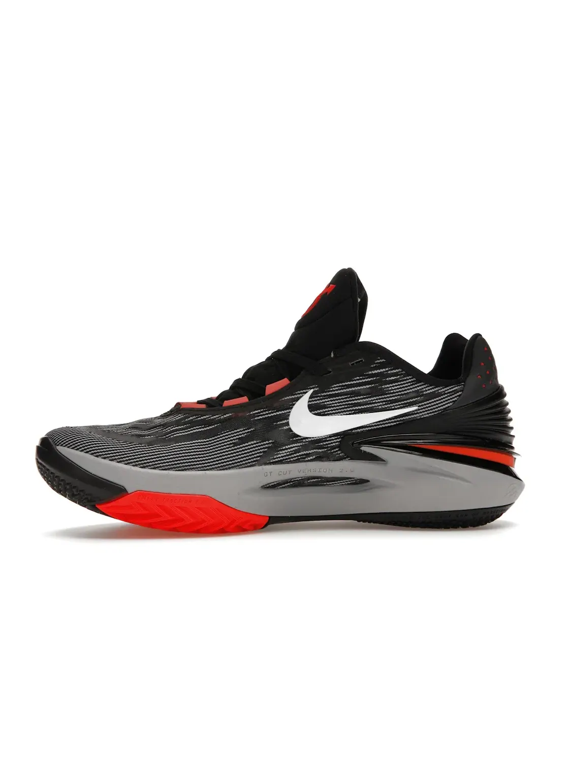 Мужские кроссовки для баскетбола с амортизацией Zoom Air Nike Zoom GT Cut 2 — изображение 3 из 4, черный/белый//яркий