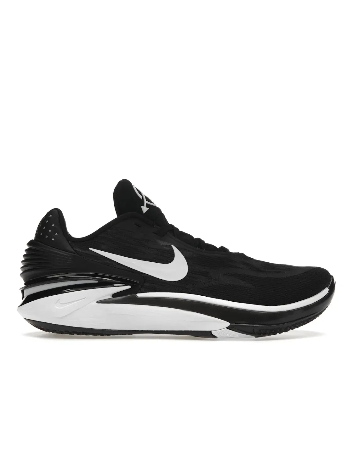 Мужские кроссовки для баскетбола Nike Zoom GT Cut 2 — изображение 1 из 4, черный//серый/белый
