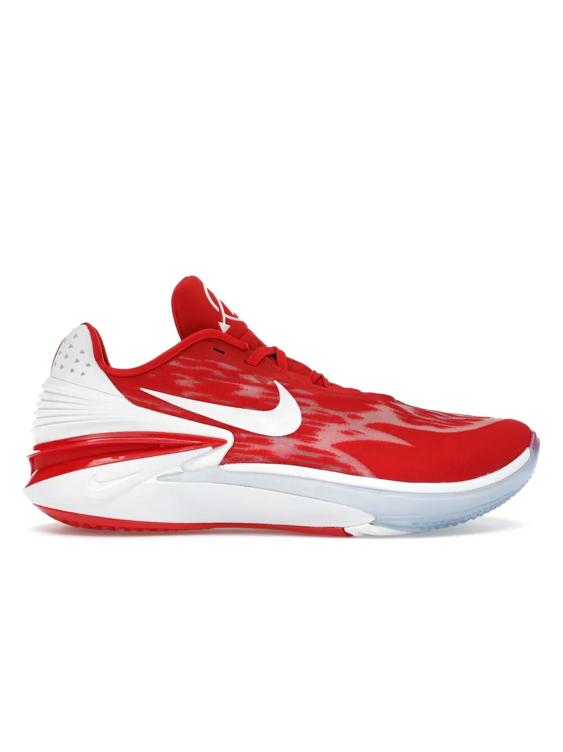 Мужские кроссовки для баскетбола Nike Zoom GT Cut 2 Nike — изображение 1 из 4, красный/белый