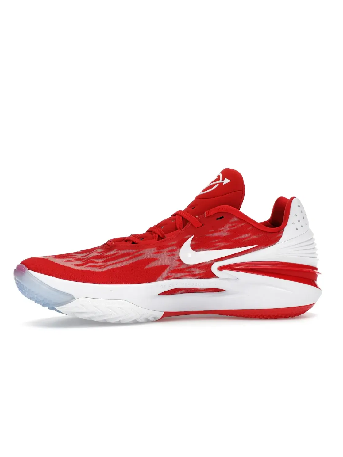 Мужские кроссовки для баскетбола Nike Zoom GT Cut 2 Nike — изображение 3 из 4, красный/белый