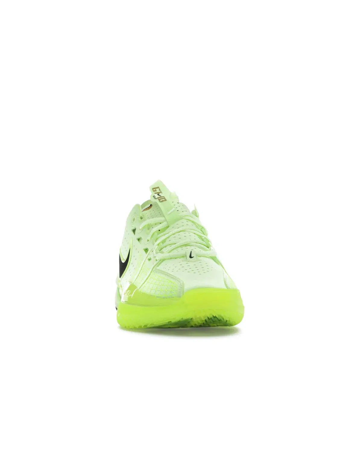Мужские кроссовки для баскетбола с амортизацией Nike Zoom GT Cut 3, Barely Volt/Volt/Metallic — изображение 2 из 4