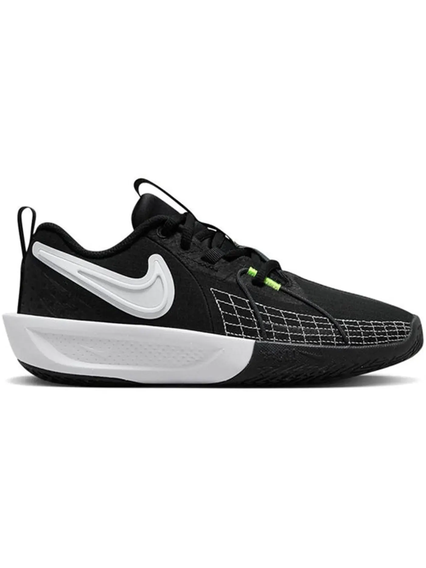 Детские кроссовки для баскетбола Nike Air Zoom GT Cut 3 Nike — изображение 1 из 1, черный//белый
