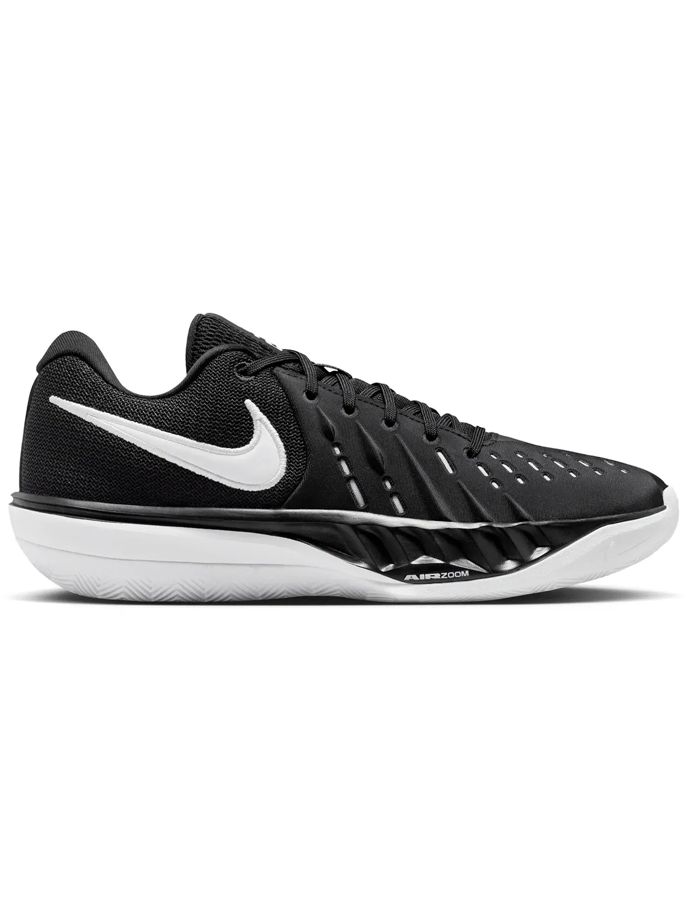Мужские кроссовки для баскетбола Nike Zoom GT Cut Academy 2 — изображение 1 из 1, черный/платиновый/белый