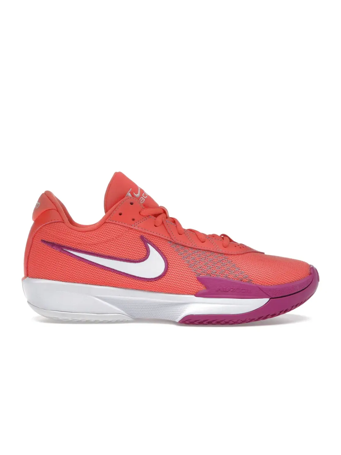 Мужские кроссовки для баскетбола Nike Zoom GT Cut Academy — изображение 1 из 4, белый/темный розовый