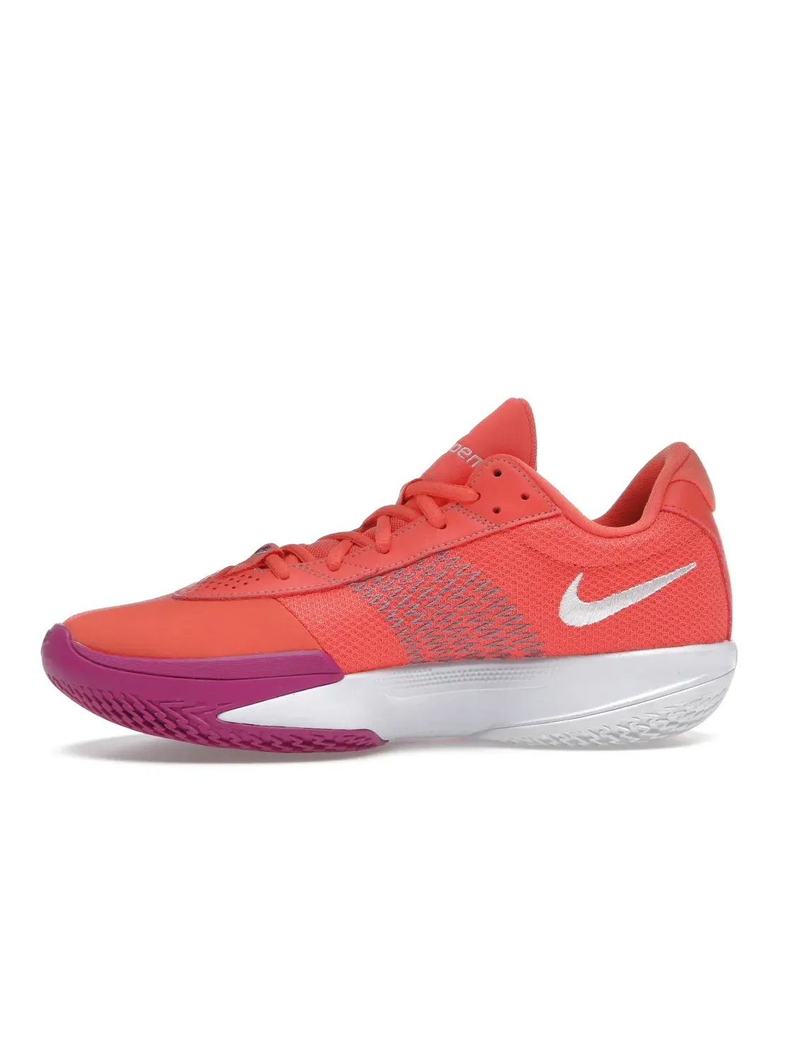 Мужские кроссовки для баскетбола Nike Zoom GT Cut Academy — изображение 3 из 4, белый/темный розовый