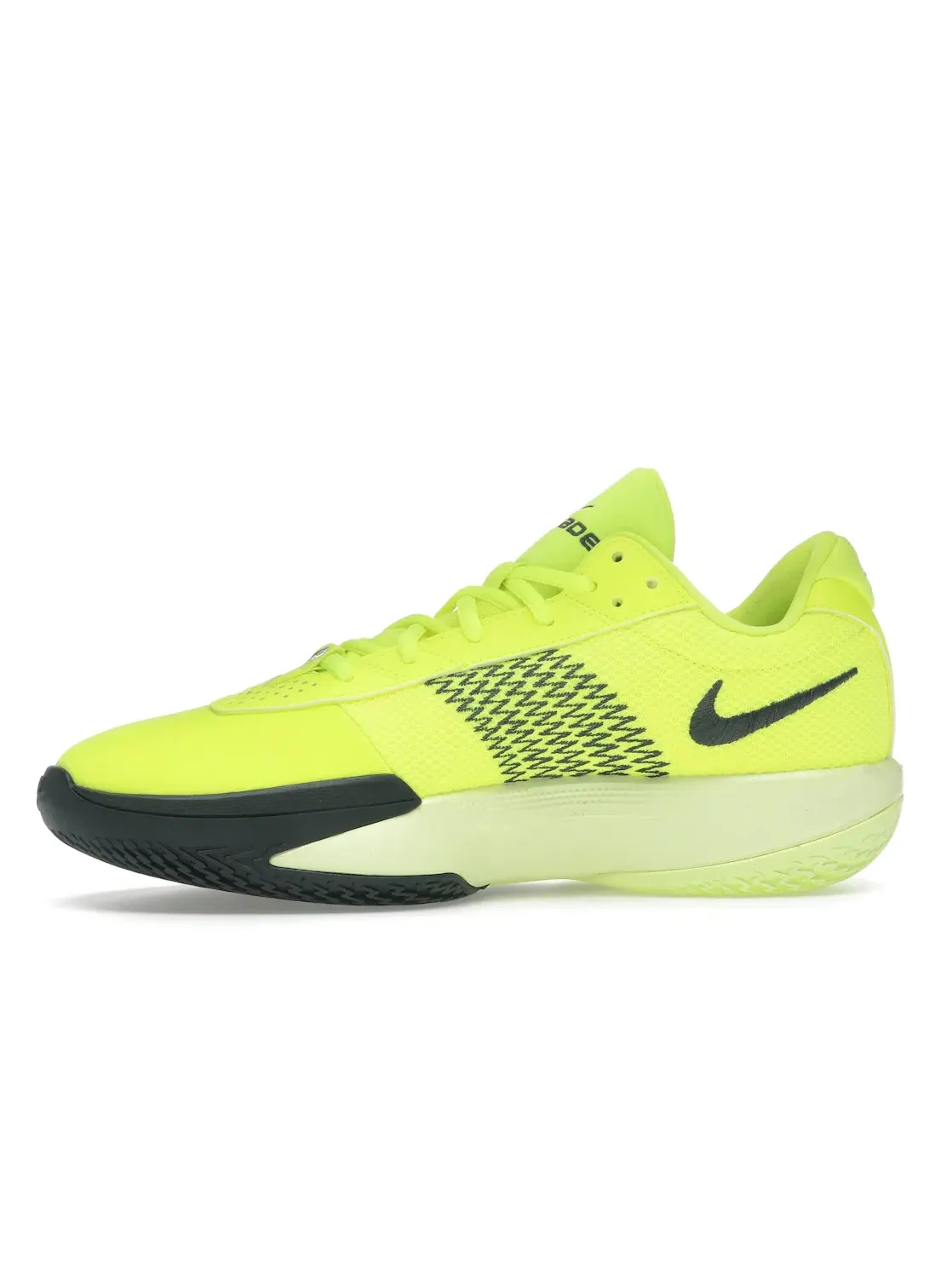 Мужские кроссовки для баскетбола Nike Zoom GT Cut Academy, Volt/Barely Volt/Anthracite — изображение 3 из 4
