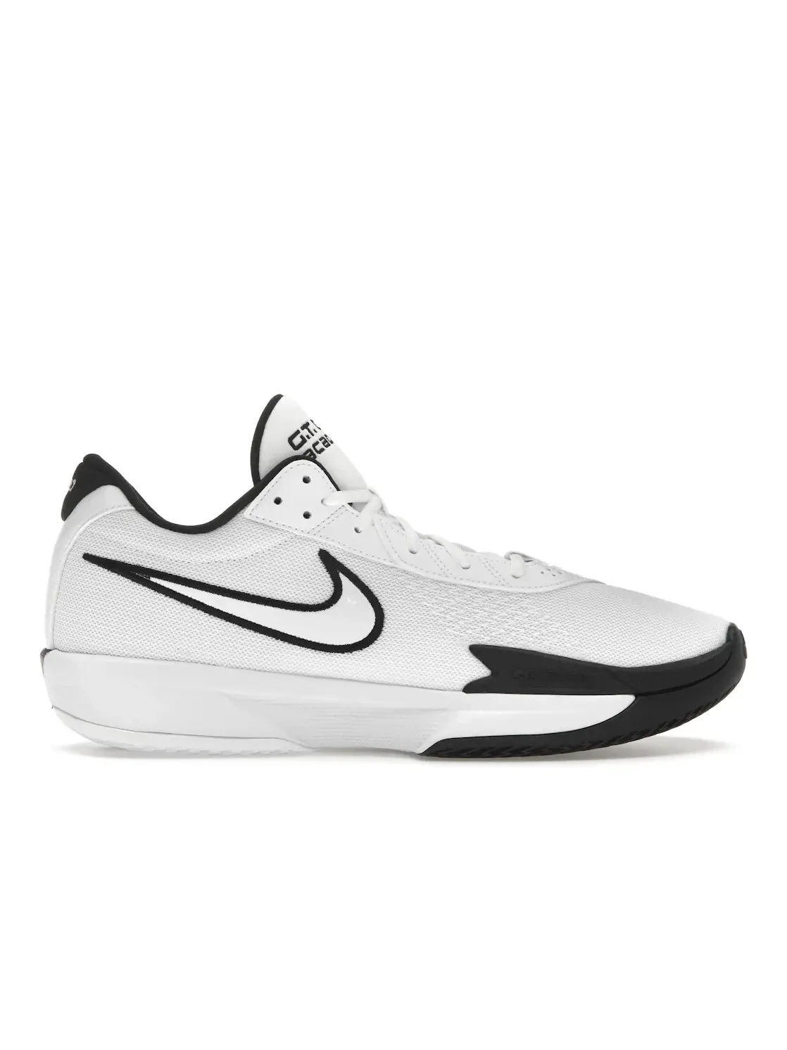 Мужские кроссовки для баскетбола Nike Zoom GT Cut Academy — изображение 1 из 4, белый/черный