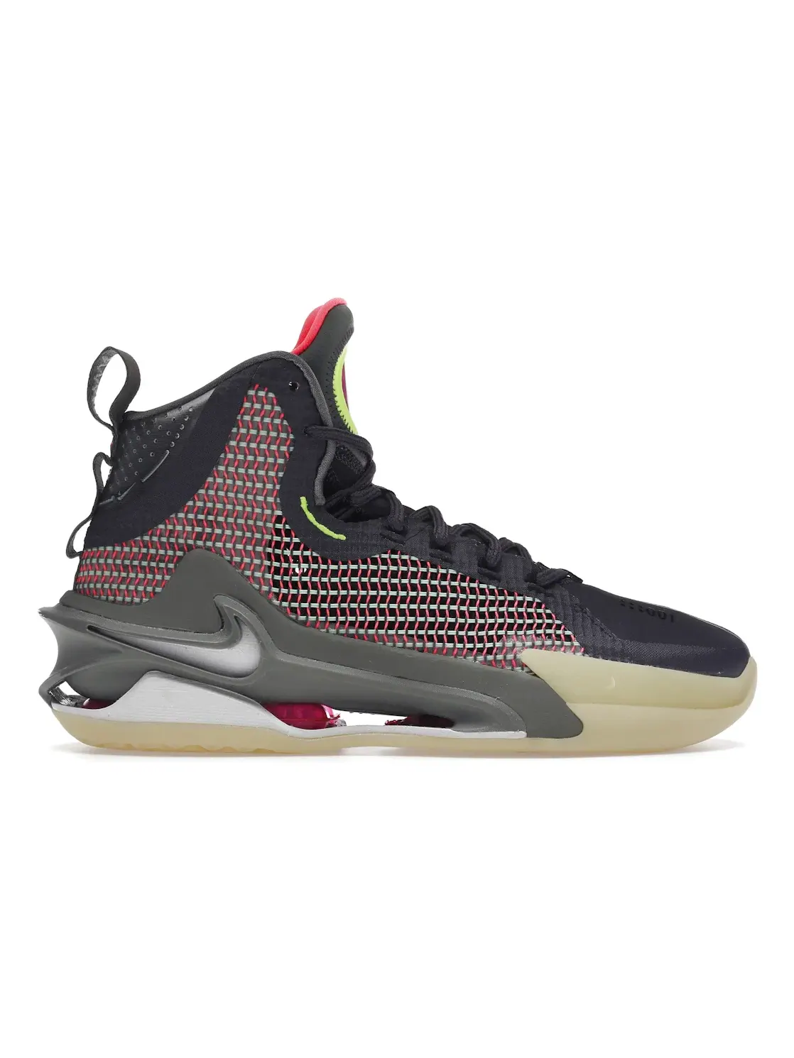 Мужские кроссовки для баскетбола Nike Air Zoom GT Jump — изображение 1 из 4, черный/красный/серый