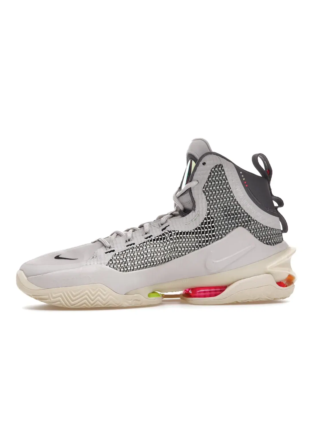 Мужские кроссовки с амортизацией Nike Air Zoom GT Jump — изображение 3 из 4, серый красный