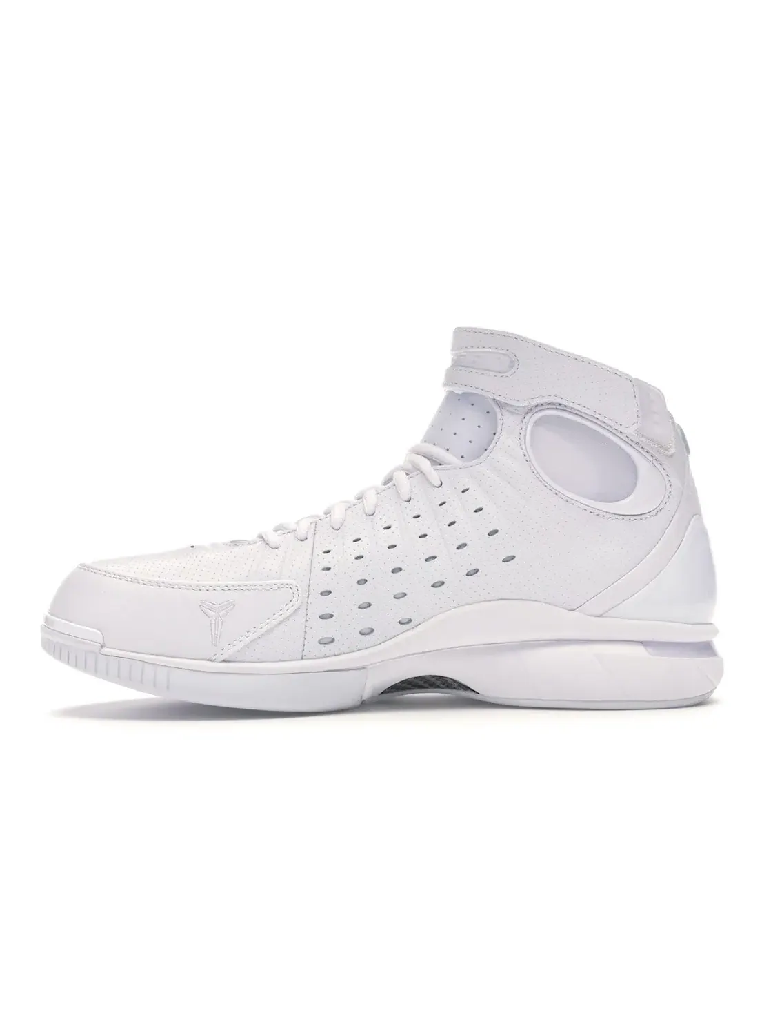 Мужские кроссовки для баскетбола Nike Zoom Huarache 2K4 — изображение 3 из 4, белый/белый-белый
