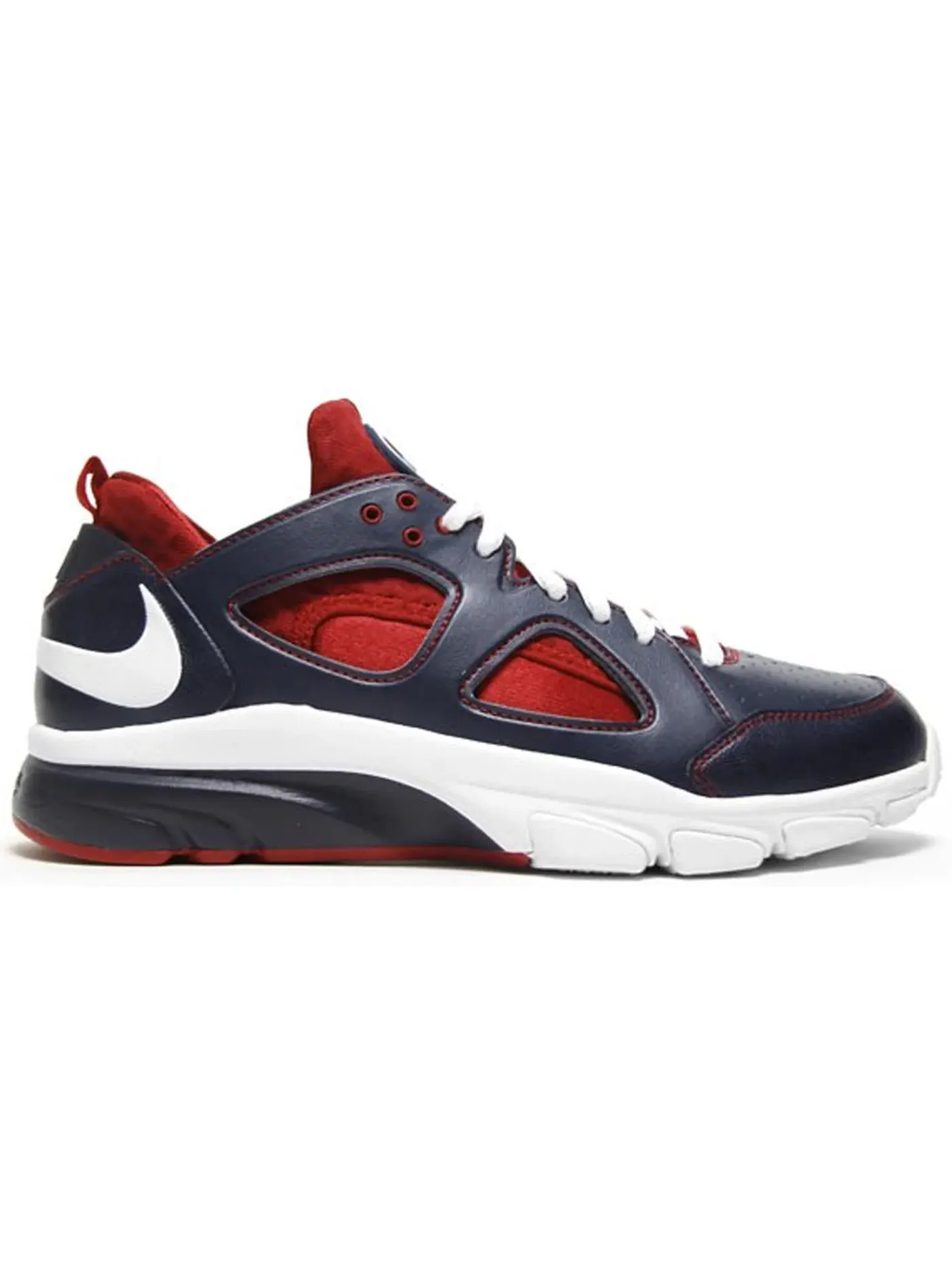 Мужские кроссовки Lifestyle Nike Zoom Huarache Trainer Low — изображение 1 из 1, белый-красный