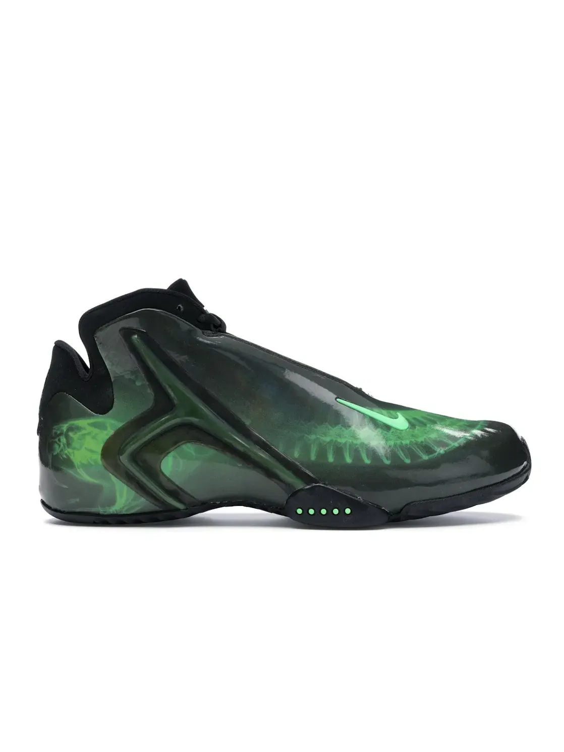 Мужские кроссовки баскетбольные Nike Zoom Hyperflight — изображение 1 из 4, черный/зеленый