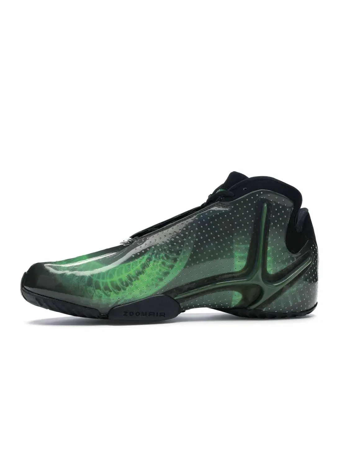 Мужские кроссовки баскетбольные Nike Zoom Hyperflight — изображение 3 из 4, черный/зеленый