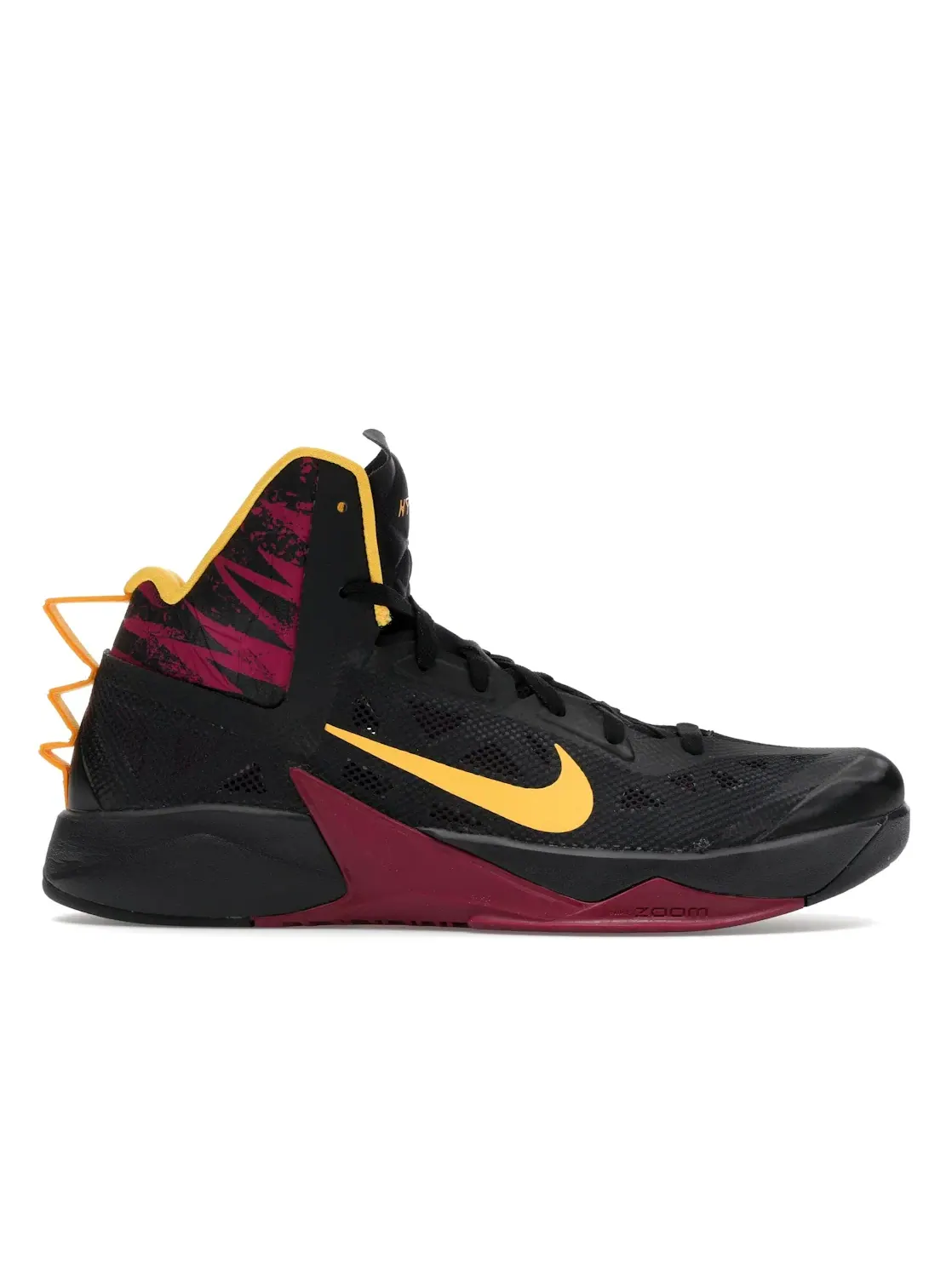 Мужские кроссовки для бега Nike Zoom Hyperfuse 2013 — изображение 1 из 4, черный/оранжевый-красный