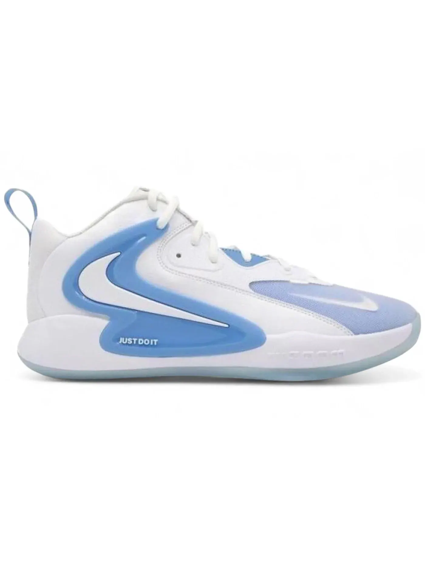 Мужские кроссовки для баскетбола Nike Zoom Hyperset 2 — изображение 1 из 1, белый/белый-синий