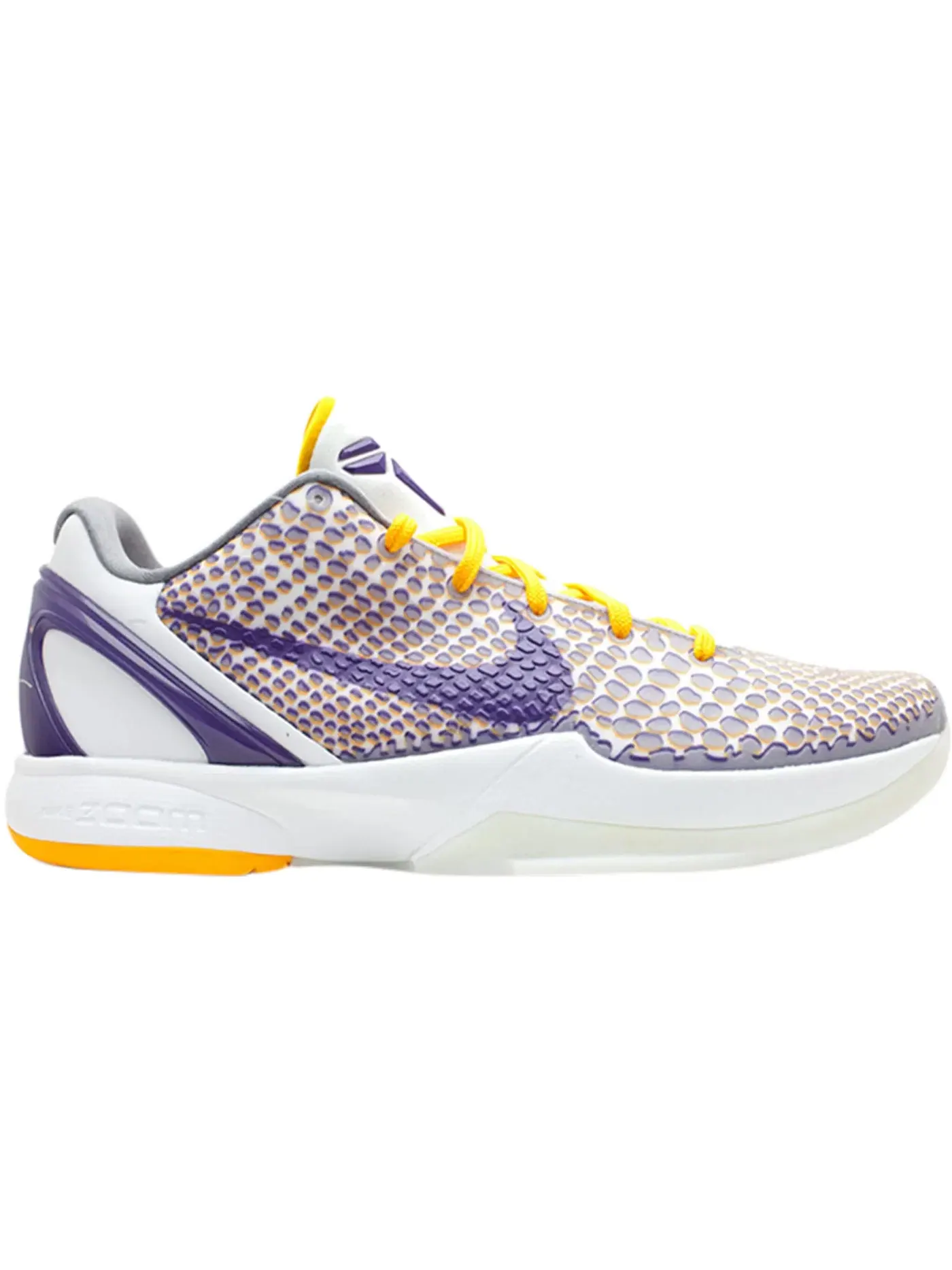Мужские кроссовки для баскетбола Nike Zoom Kobe VI — изображение 1 из 1, белый/фиолетовый