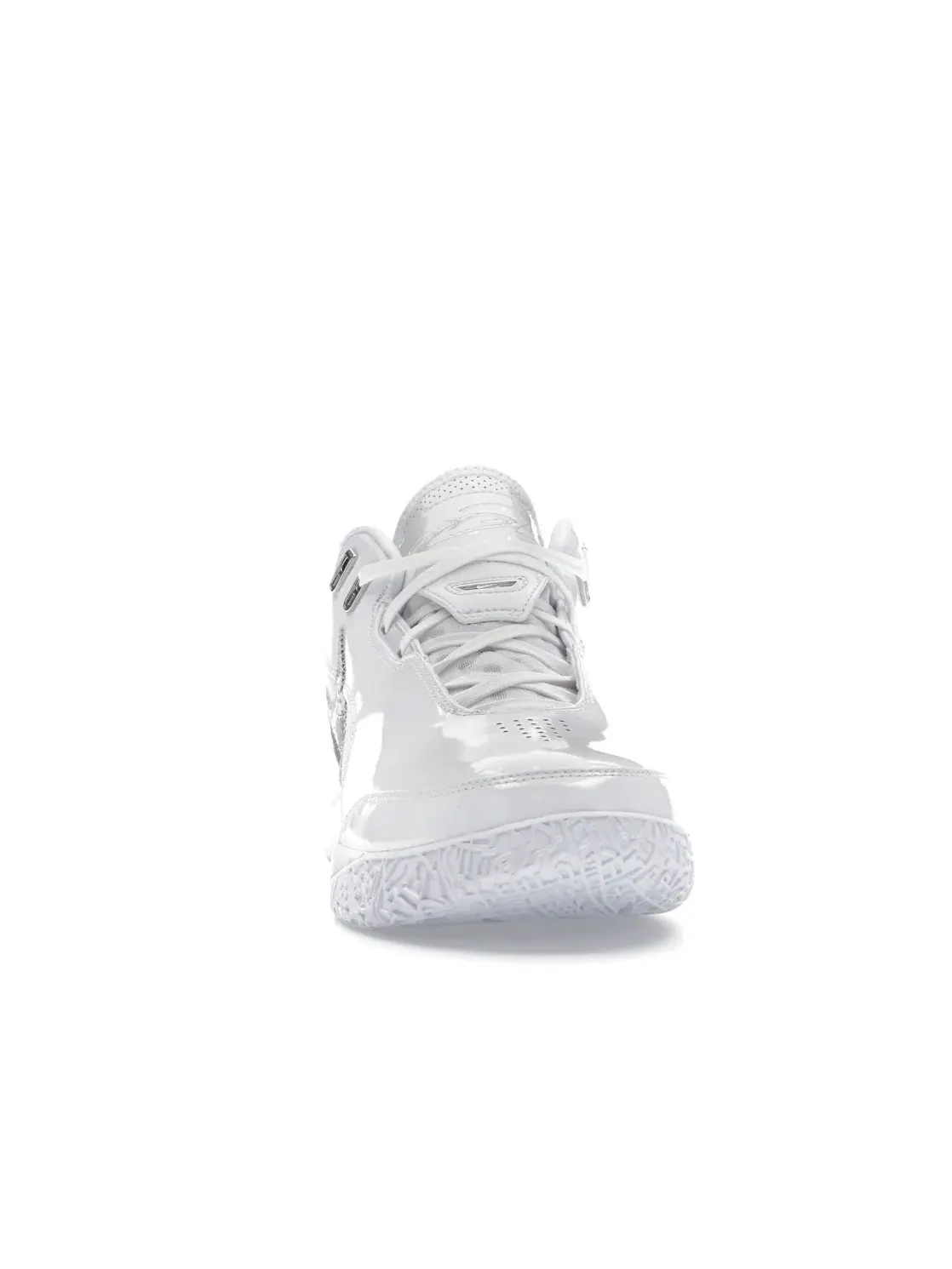 Мужские кроссовки для баскетбола Nike Zoom LeBron NXXT Gen AMPD — изображение 2 из 4, белый/белый-серебристый