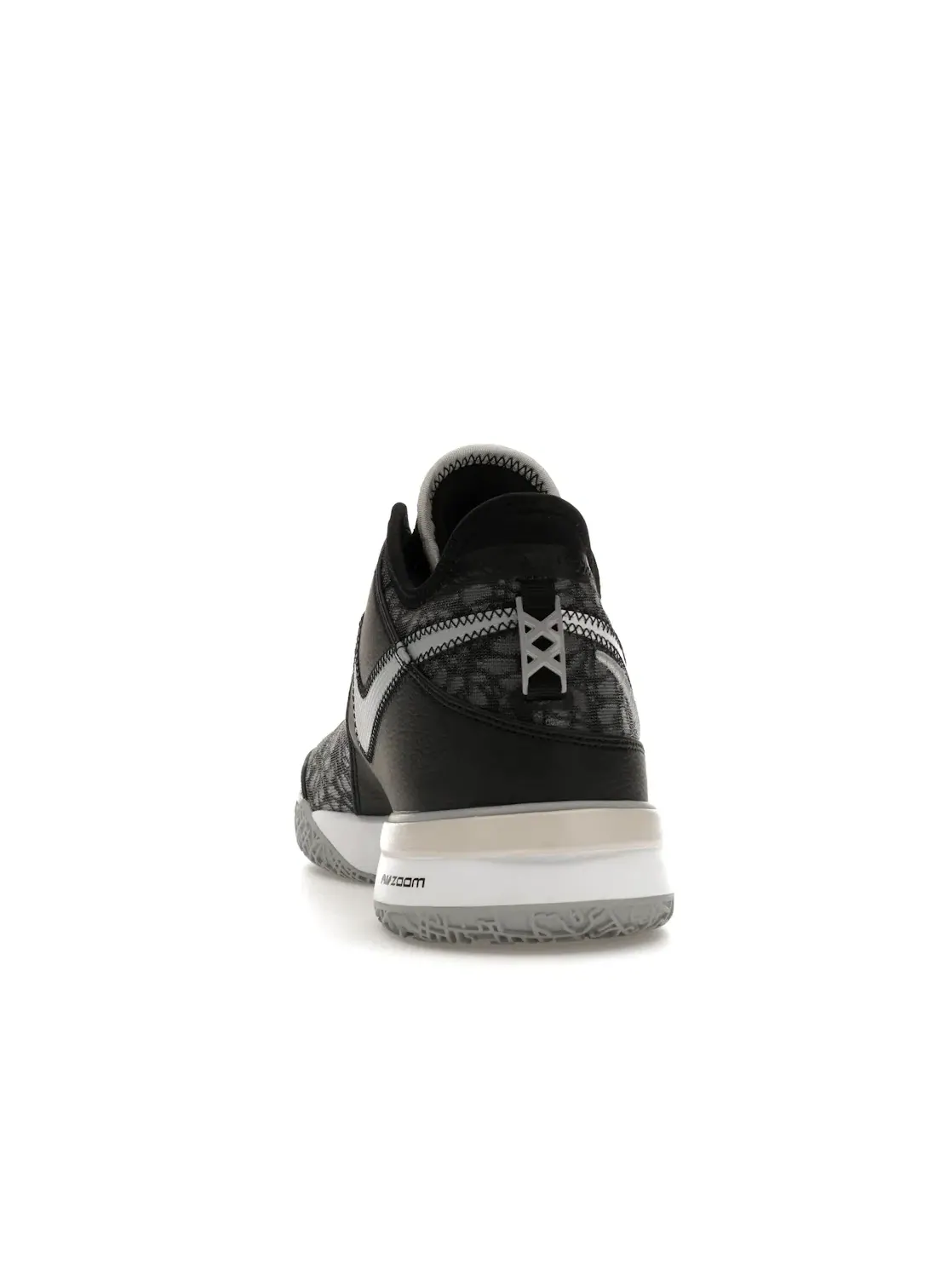 Мужские кроссовки для баскетбола Nike Zoom LeBron NXXT Gen Nike — изображение 4 из 4, серый черный белый