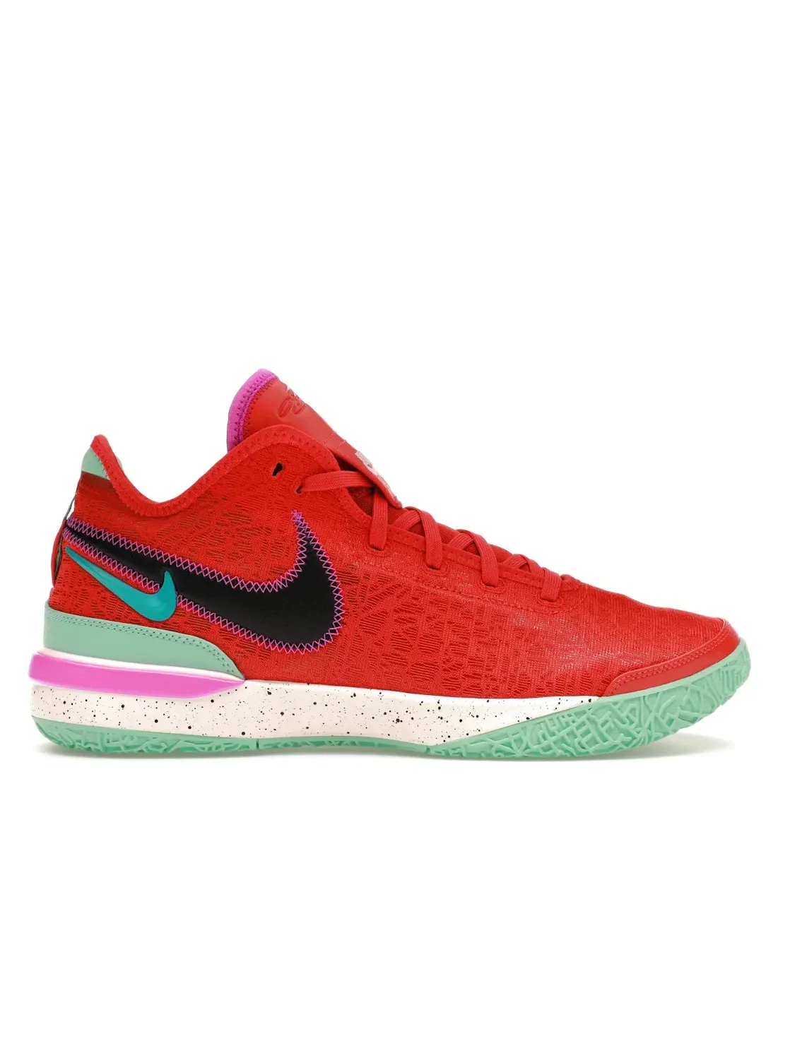 Мужские кроссовки для баскетбола Nike Zoom LeBron NXXT Gen — изображение 1 из 4, красный/черный