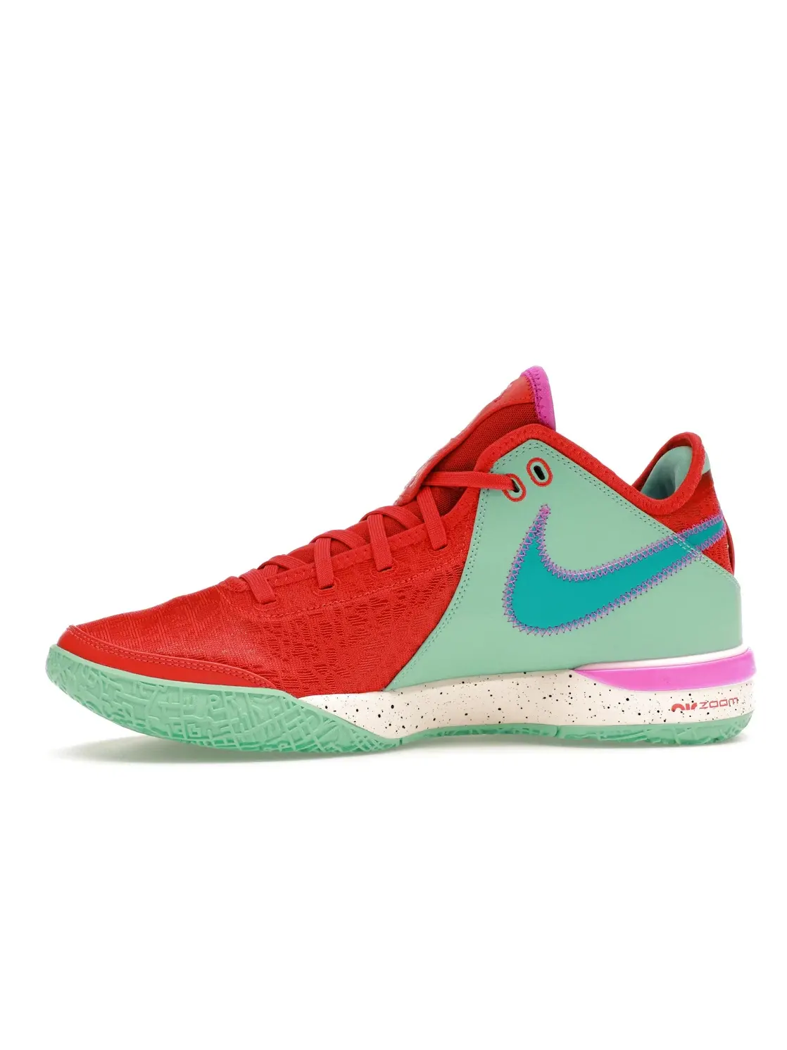 Мужские кроссовки для баскетбола Nike Zoom LeBron NXXT Gen — изображение 3 из 4, красный/черный