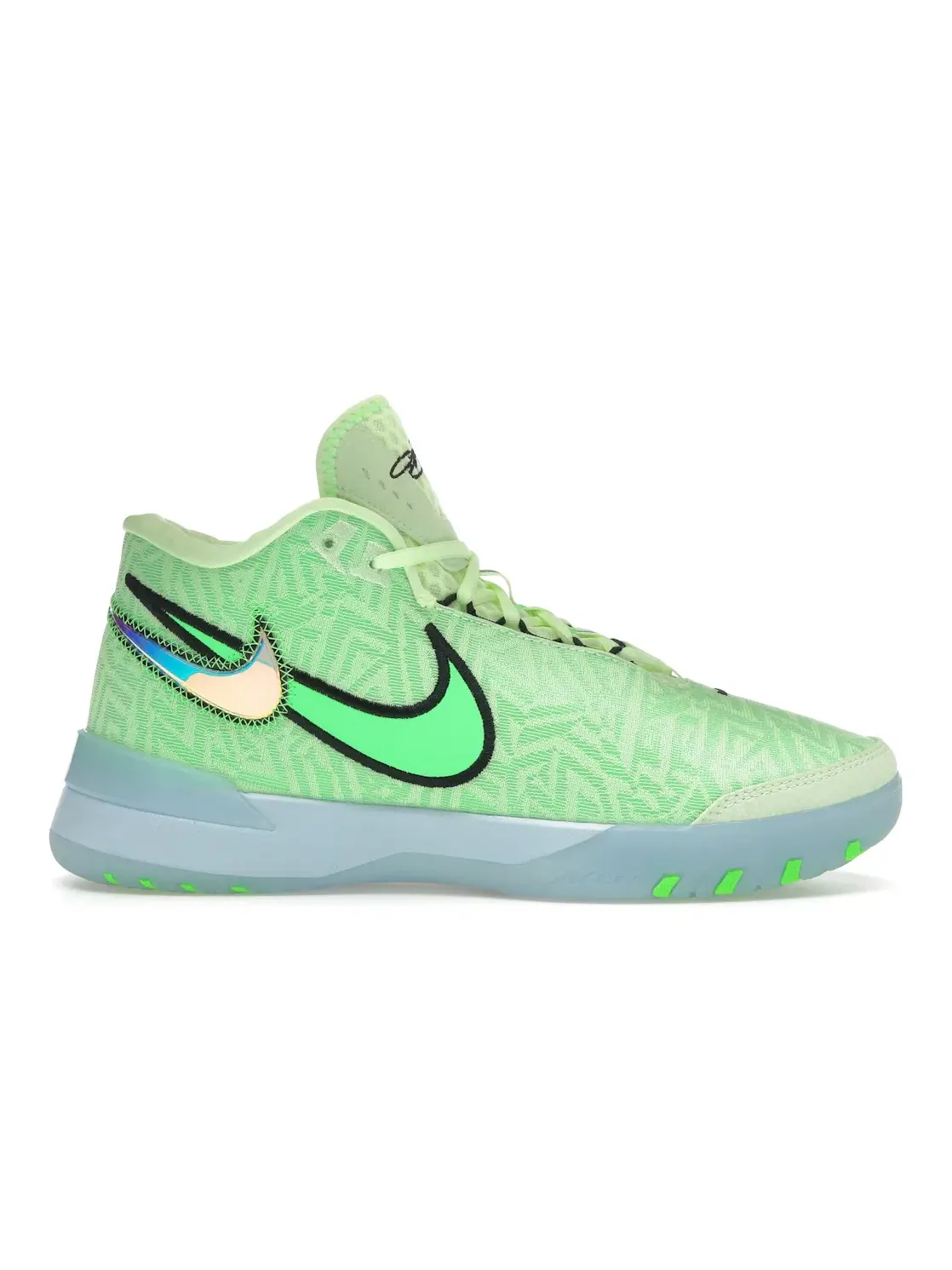Мужские кроссовки для баскетбола Nike Zoom LeBron NXXT Genisus — изображение 1 из 4, синий/черный/зеленый
