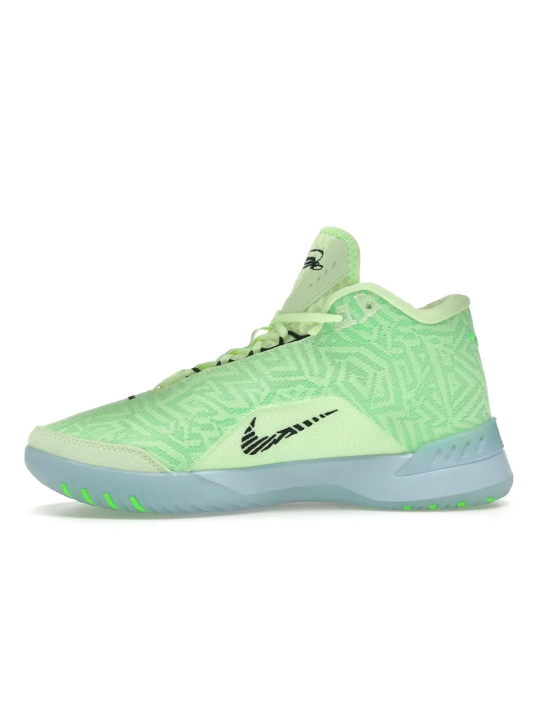 Мужские кроссовки для баскетбола Nike Zoom LeBron NXXT Genisus — изображение 3 из 4, синий/черный/зеленый