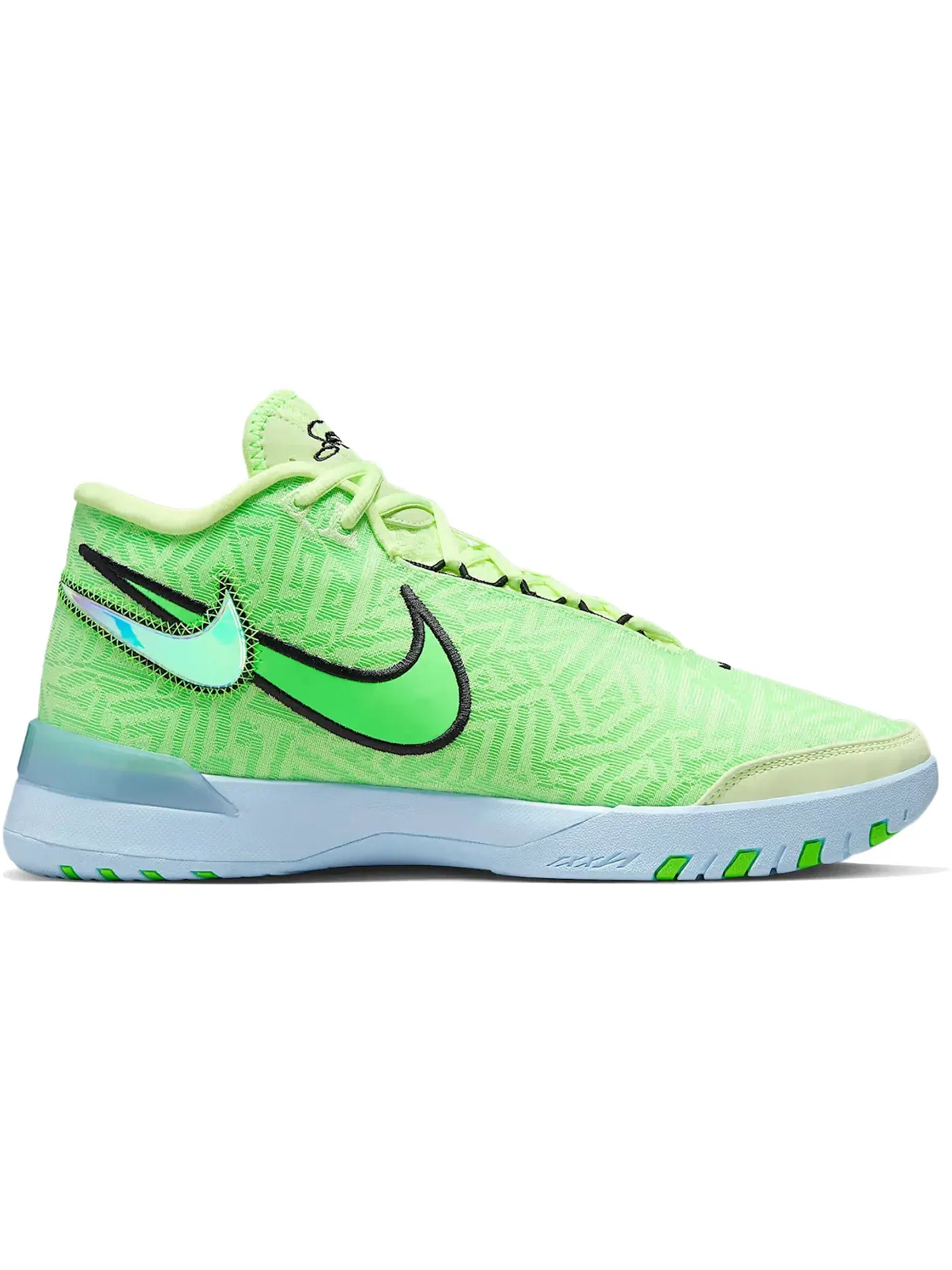 Мужские кроссовки для баскетбола Nike Zoom LeBron NXXT Genisus EP — изображение 1 из 1, синий/черный/зеленый