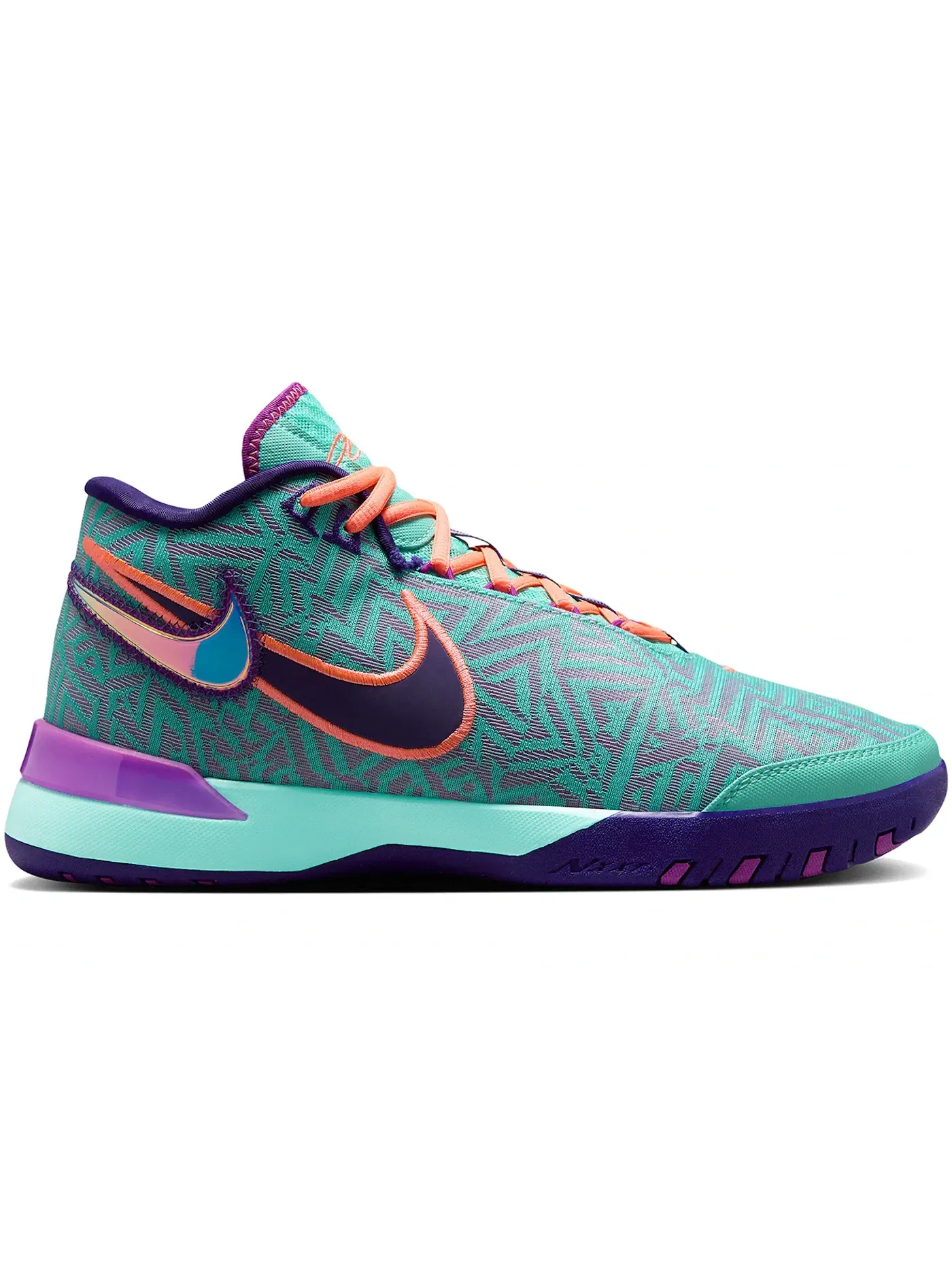 Мужские кроссовки для баскетбола Nike Zoom LeBron NXXT Genisus — изображение 1 из 1, фиолетовый