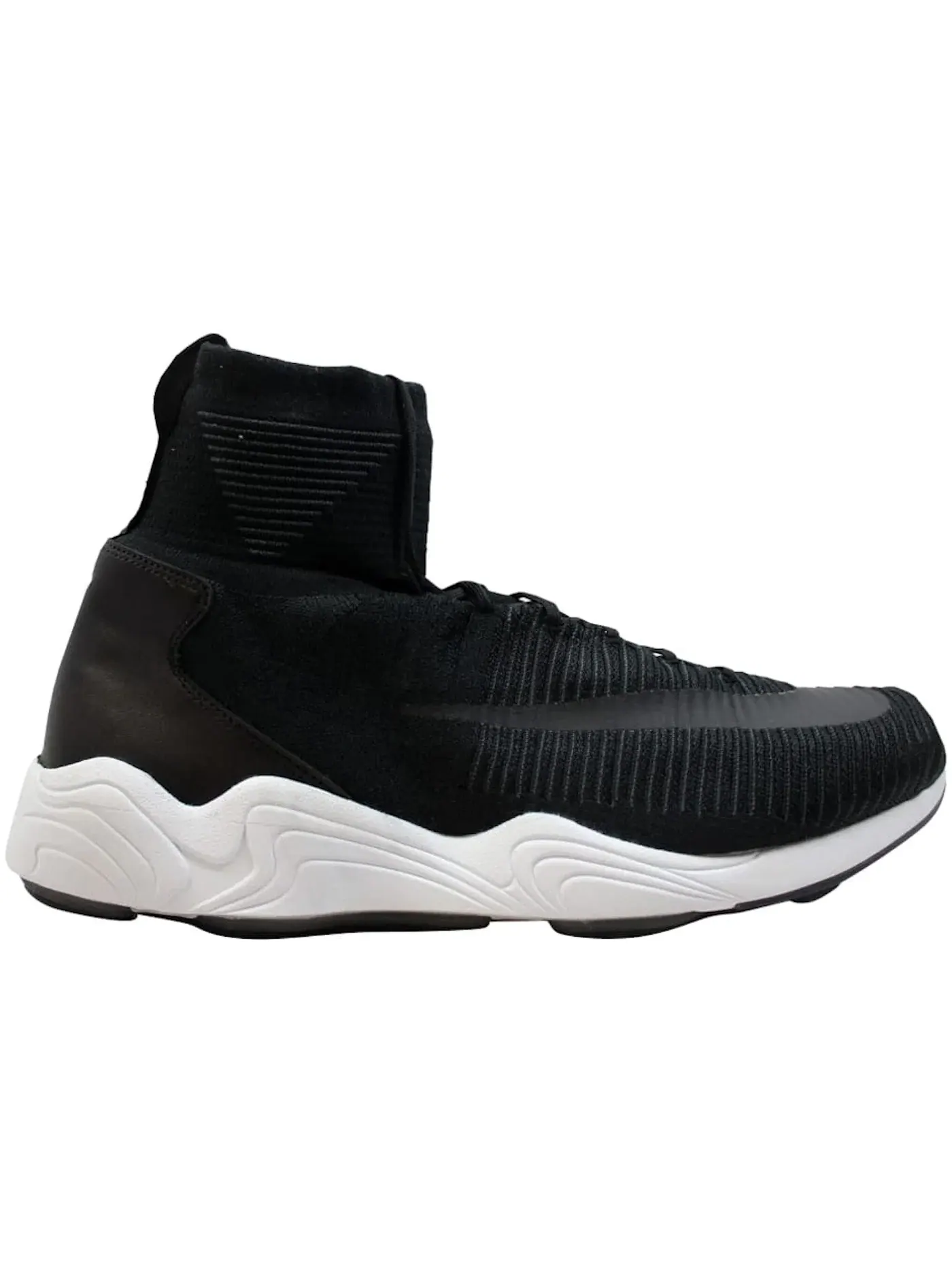 Мужские кроссовки Lifestyle Nike Zoom Mercurial 11 Flyknit — изображение 1 из 1, черный/черный-белый