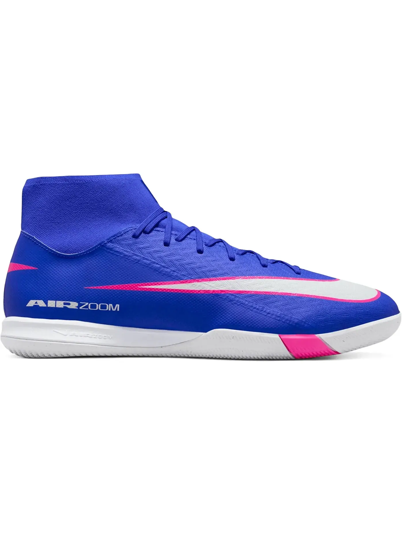 Мужские кроссовки для футзала Nike Zoom Mercurial Superfly 10 Academy IC — изображение 1 из 1, синий/белый