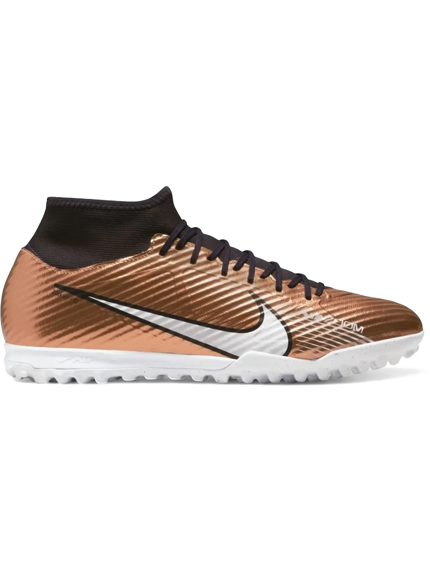 Мужские кроссовки для футбола с длинным рукавом Nike Zoom Mercurial Superfly 9 Academy TF — изображение 1 из 1, золотистый