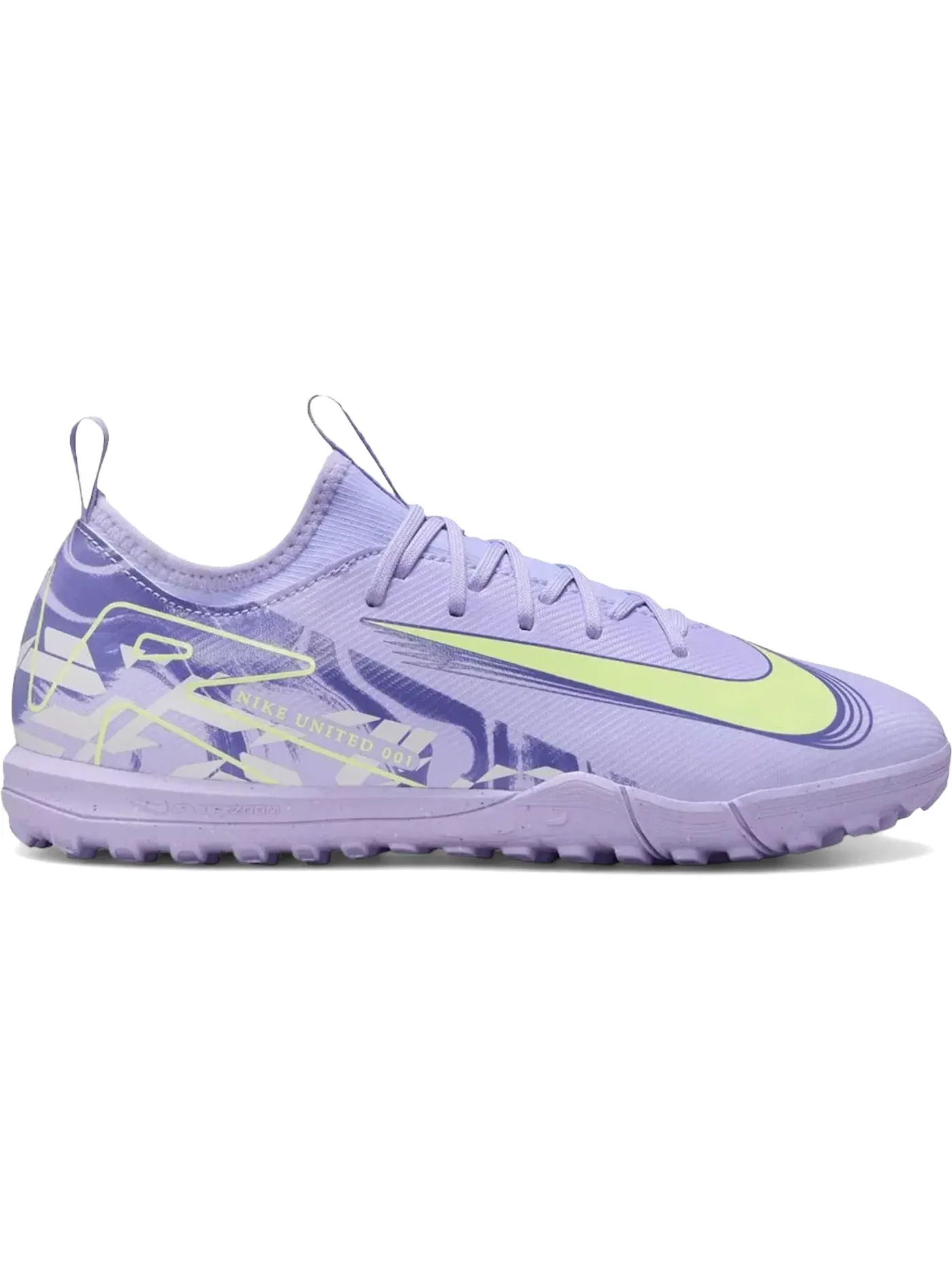 Детские кроссовки для футбола с турфом Nike Zoom Mercurial Vapor 16 Academy TF United Pack — изображение 1 из 1, фиолетовый