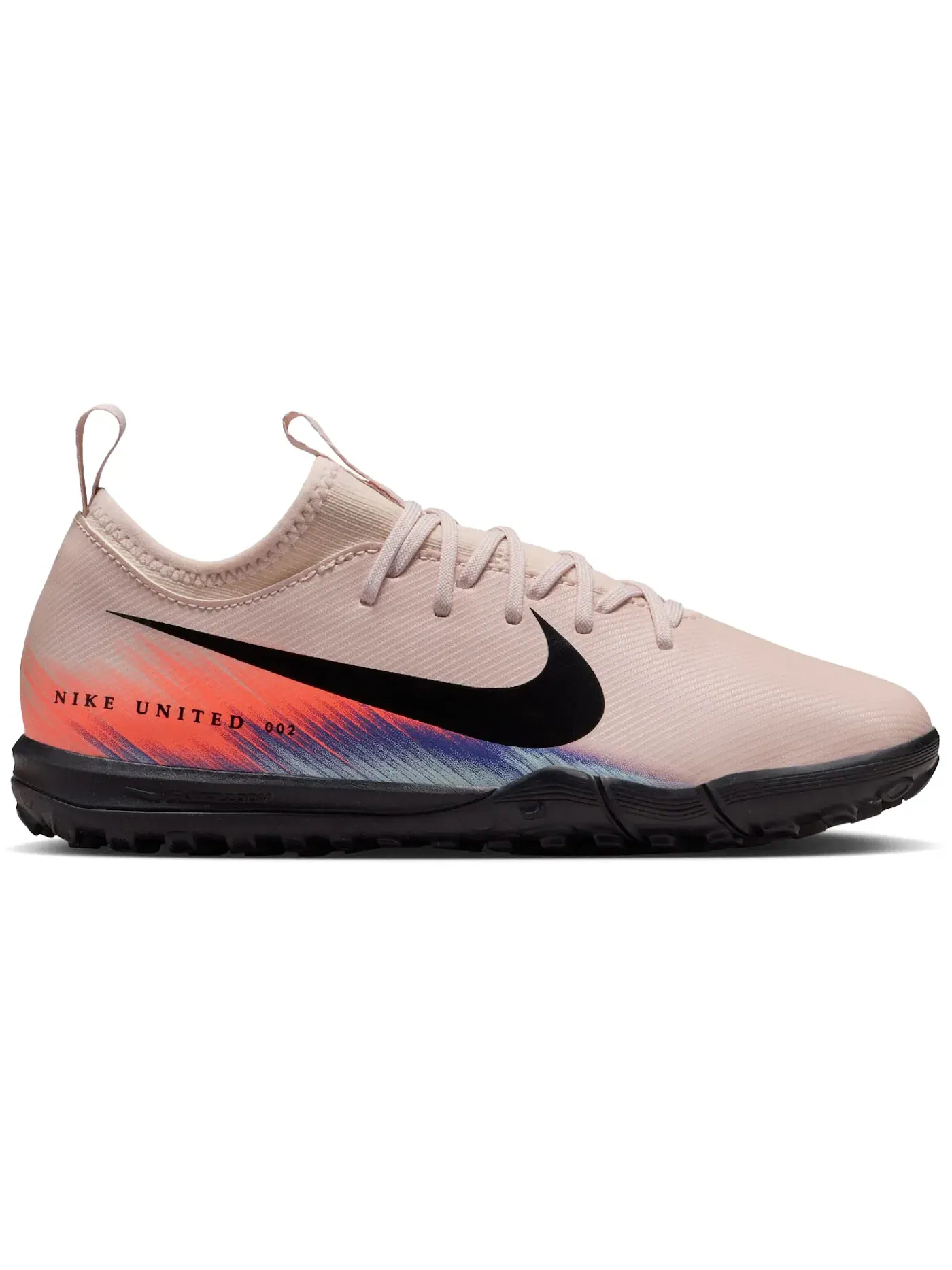 Детские кроссовки для футбола с принтом Nike Zoom Mercurial Vapor 16 Academy TF Nike — изображение 1 из 1, красный/синий