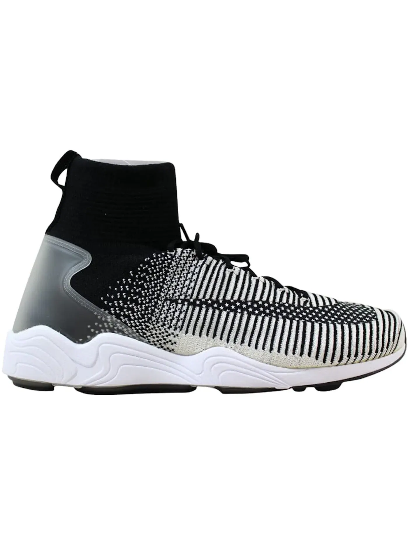 Мужские кроссовки с низким верхом Nike Zoom Mercurial XI Flyknit FC Nike — изображение 1 из 1, черный/белый