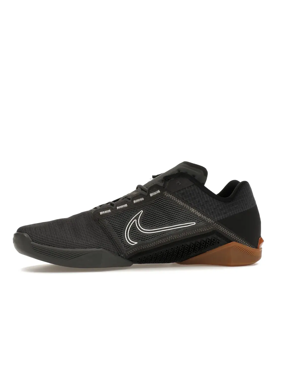 Мужские кроссовки для фитнеса Nike Zoom Metcon Turbo 2 — изображение 3 из 4, серый/черный//черный