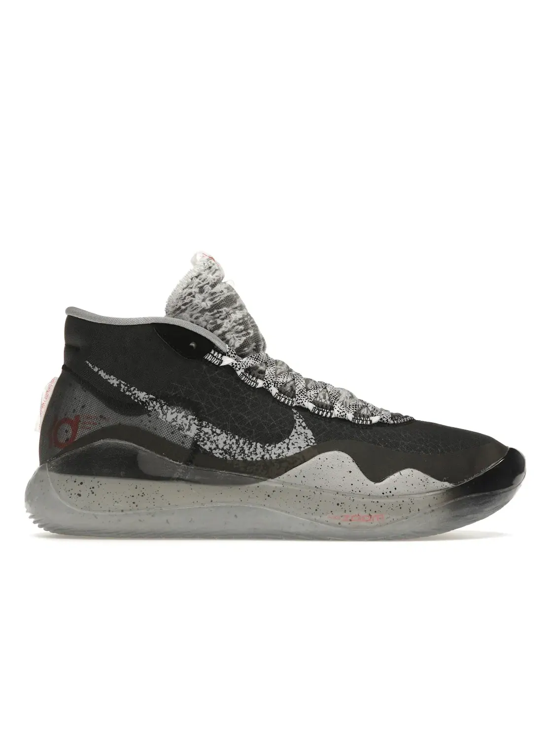 Мужские кроссовки для баскетбола Nike Zoom KD12 — изображение 1 из 4, черный/серый/красный