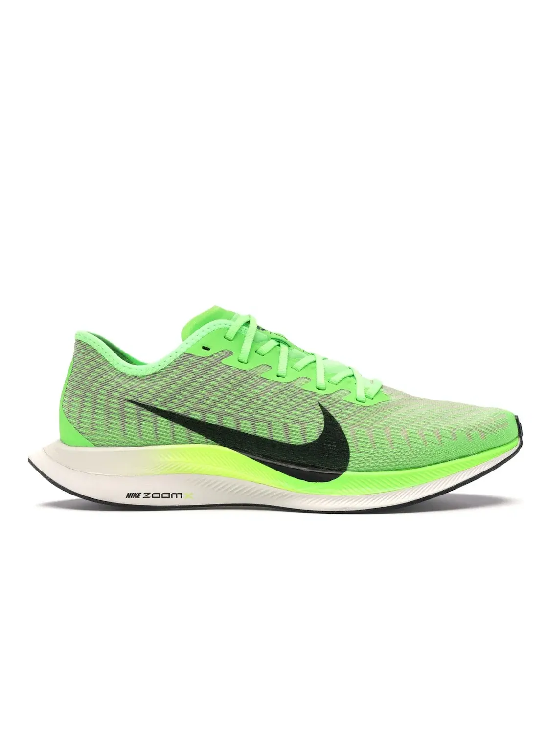 Мужские кроссовки для бега облегченные Nike Zoom Pegasus Turbo 2 — изображение 1 из 4, зеленый/бежевый--черный