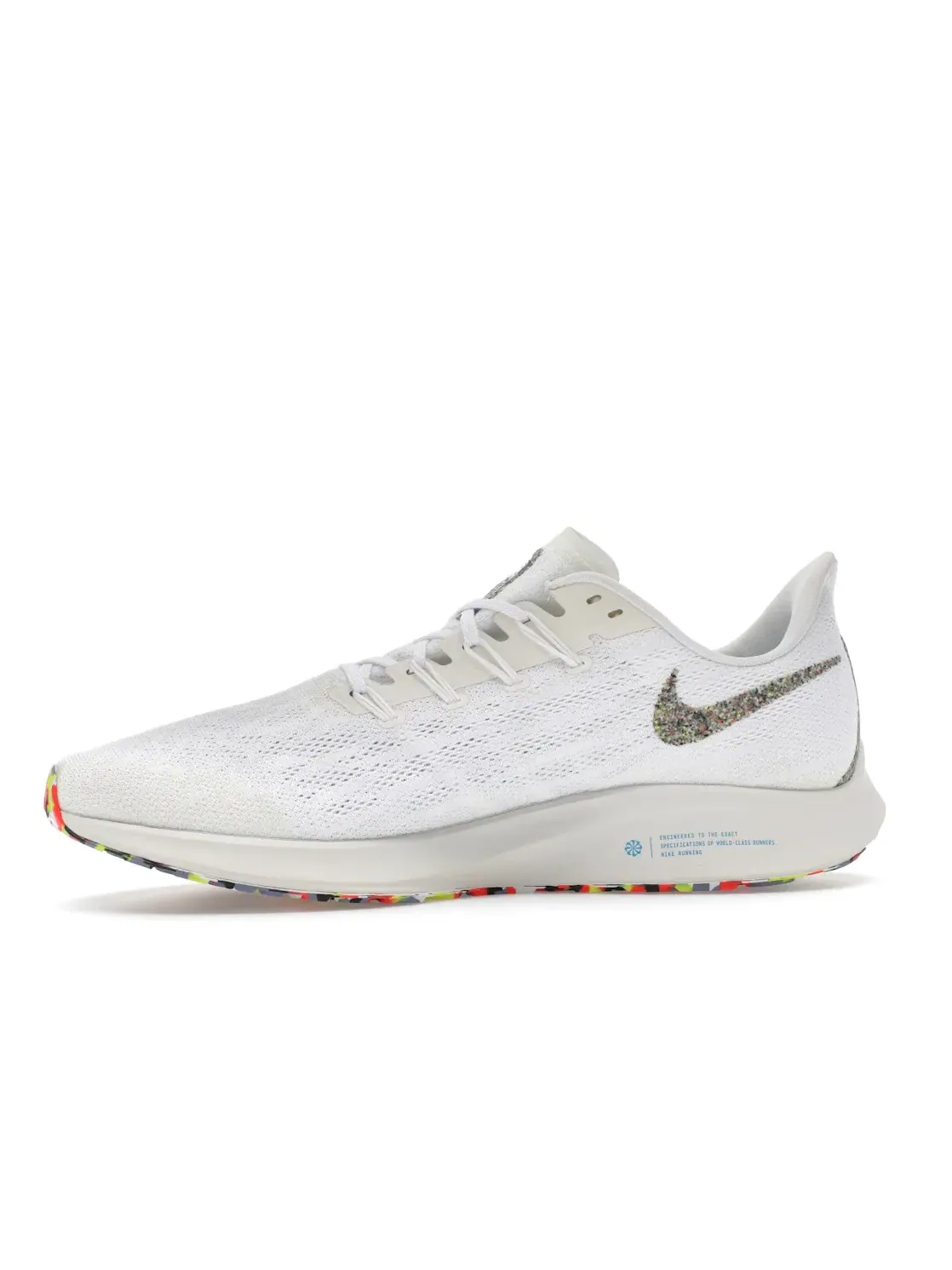 Мужские кроссовки для бега Nike Zoom Pegasus Turbo 2 — изображение 3 из 4, белый/синий-серый