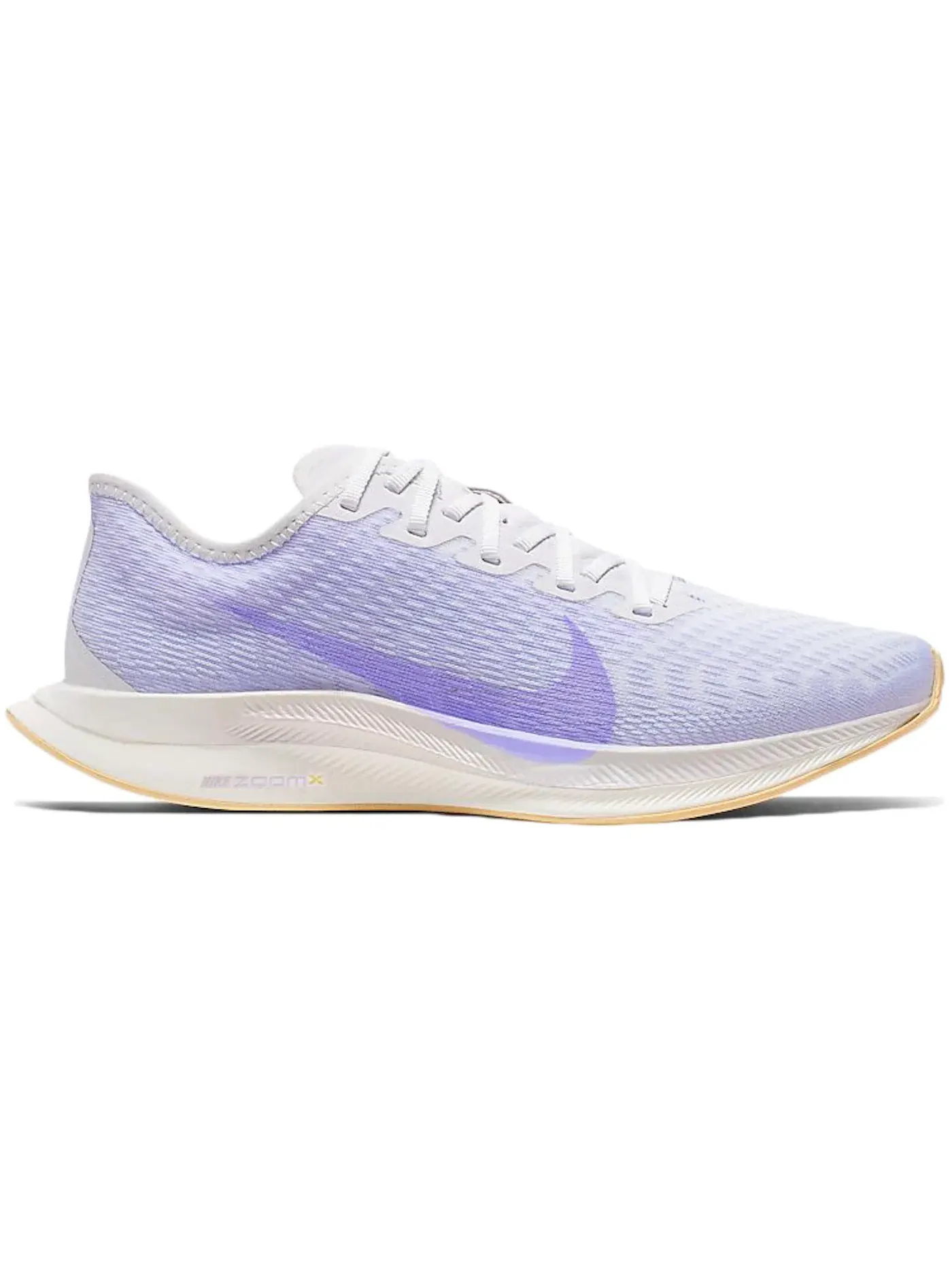 Женские кроссовки для бега с амортизацией Nike Zoom Pegasus Turbo 2 Nike — изображение 1 из 1, платиновый/-фиолетовый