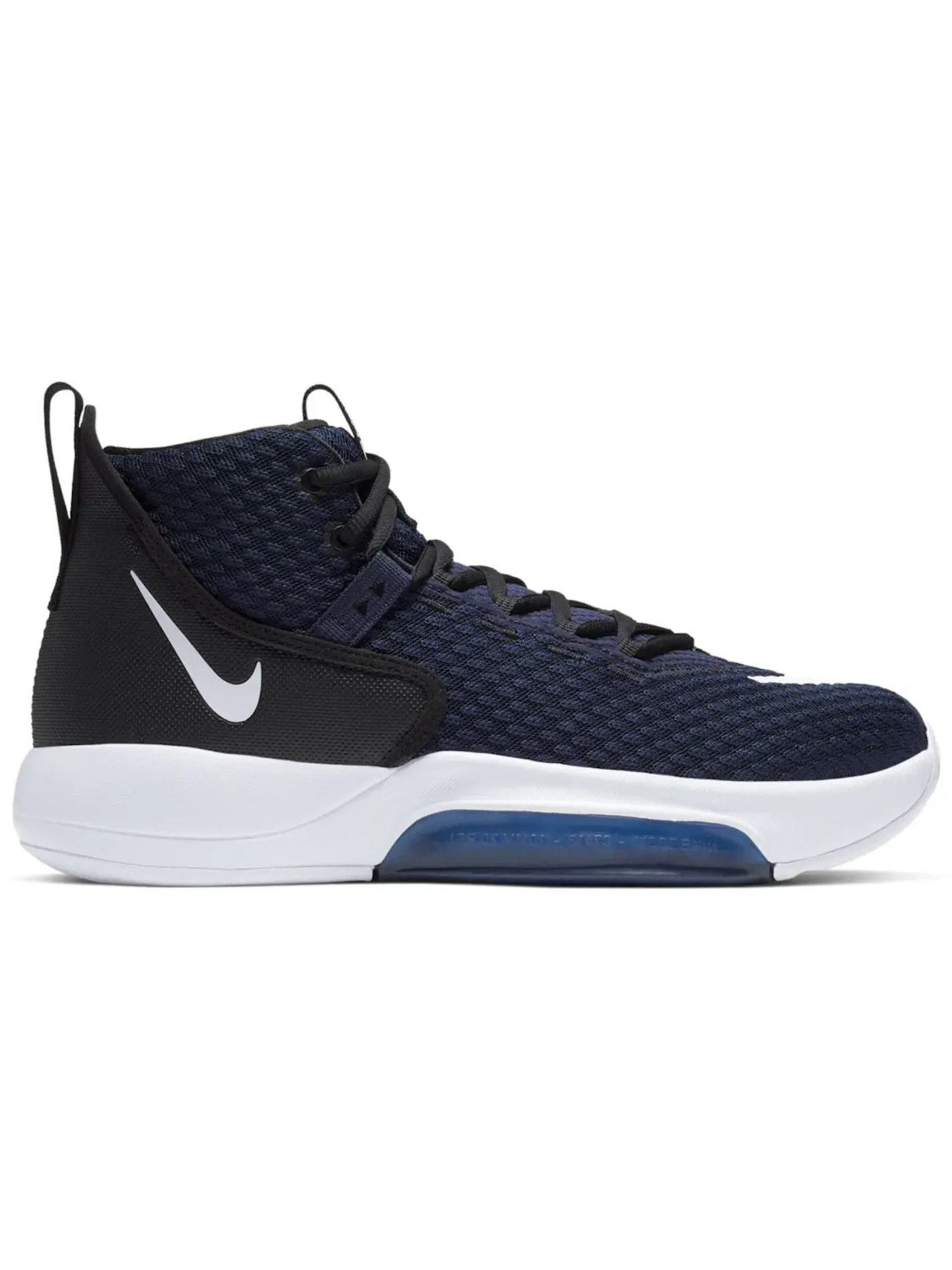 Мужские кроссовки для баскетбола Nike Zoom Rize TB Nike — изображение 1 из 1, темно-синий/черный/белый