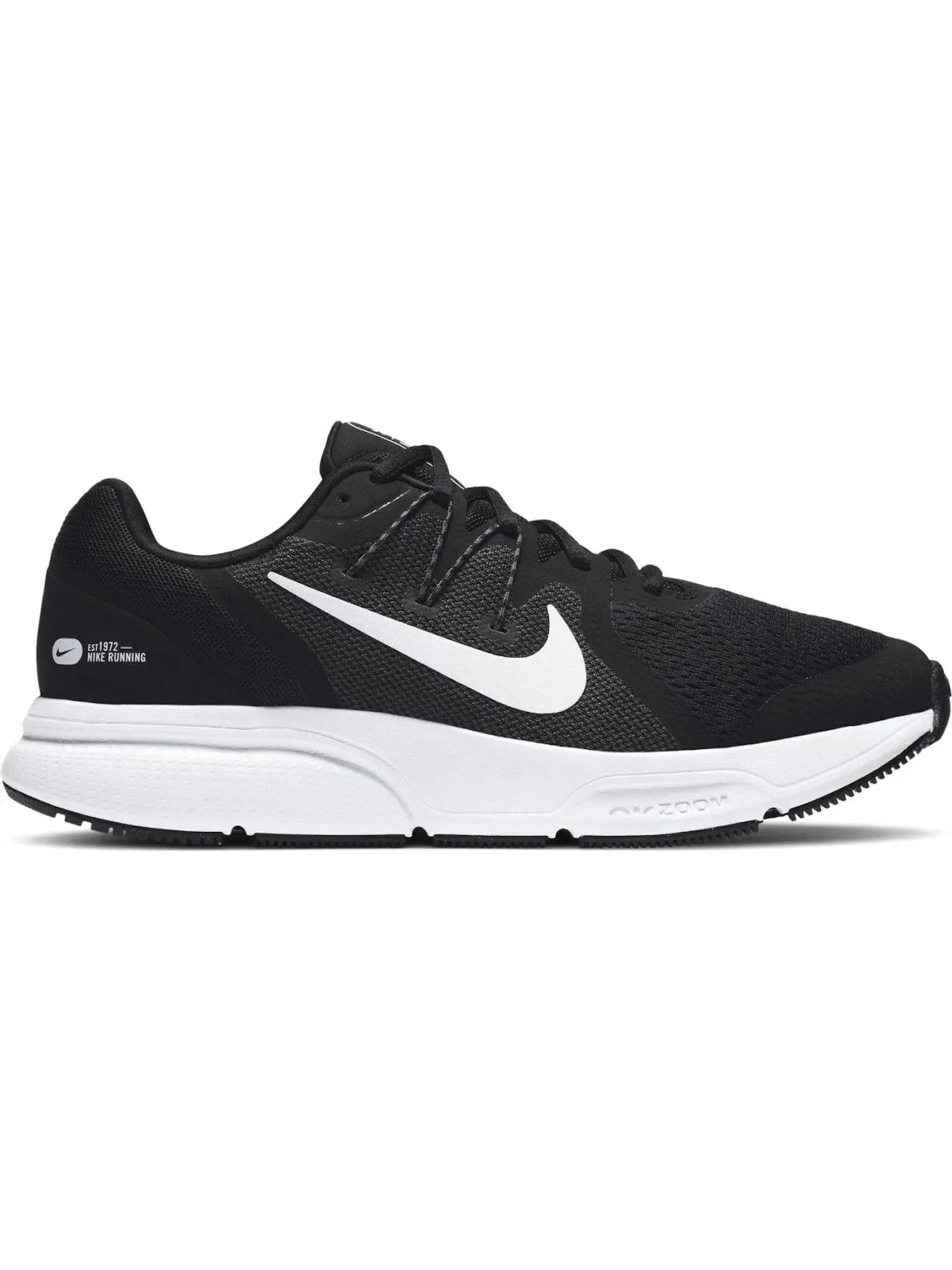 Мужские кроссовки Lifestyle Nike Zoom Span 3 — изображение 1 из 1, черный//белый